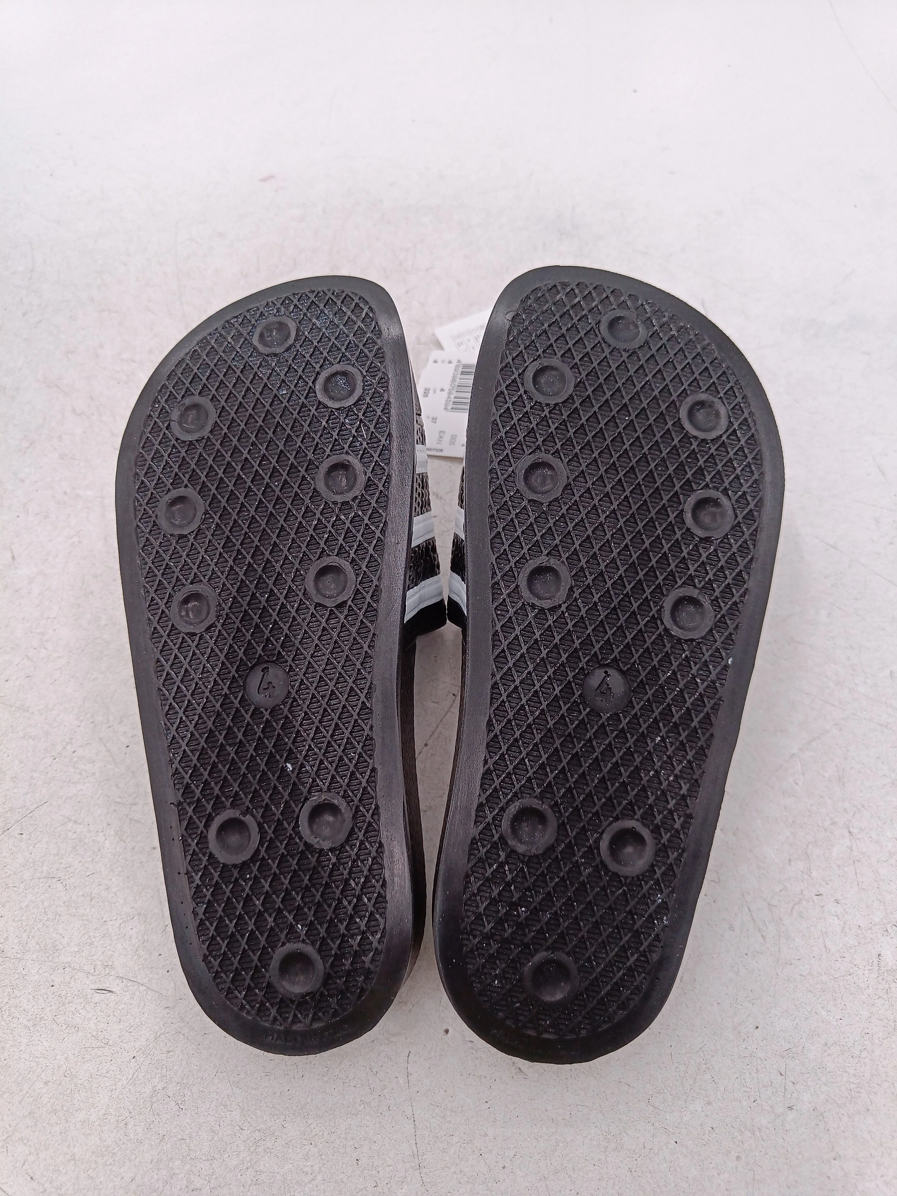 Adidas Men's Sandals UK 4 Black Striped 100% Other Slider - Image 7