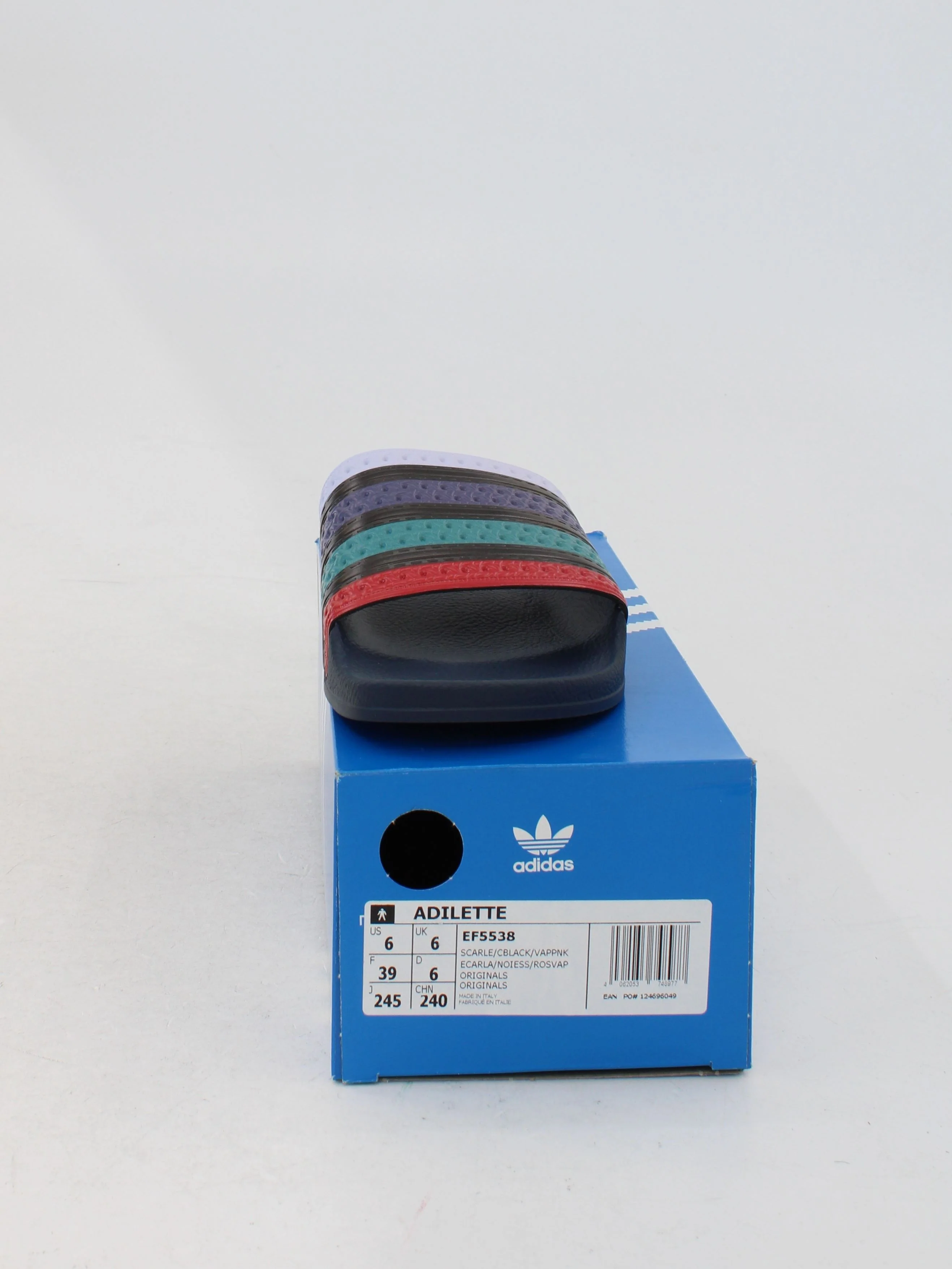 Adidas Men's Sandals UK 6 Multi Striped 100% Other Slider New with tags - Image 5