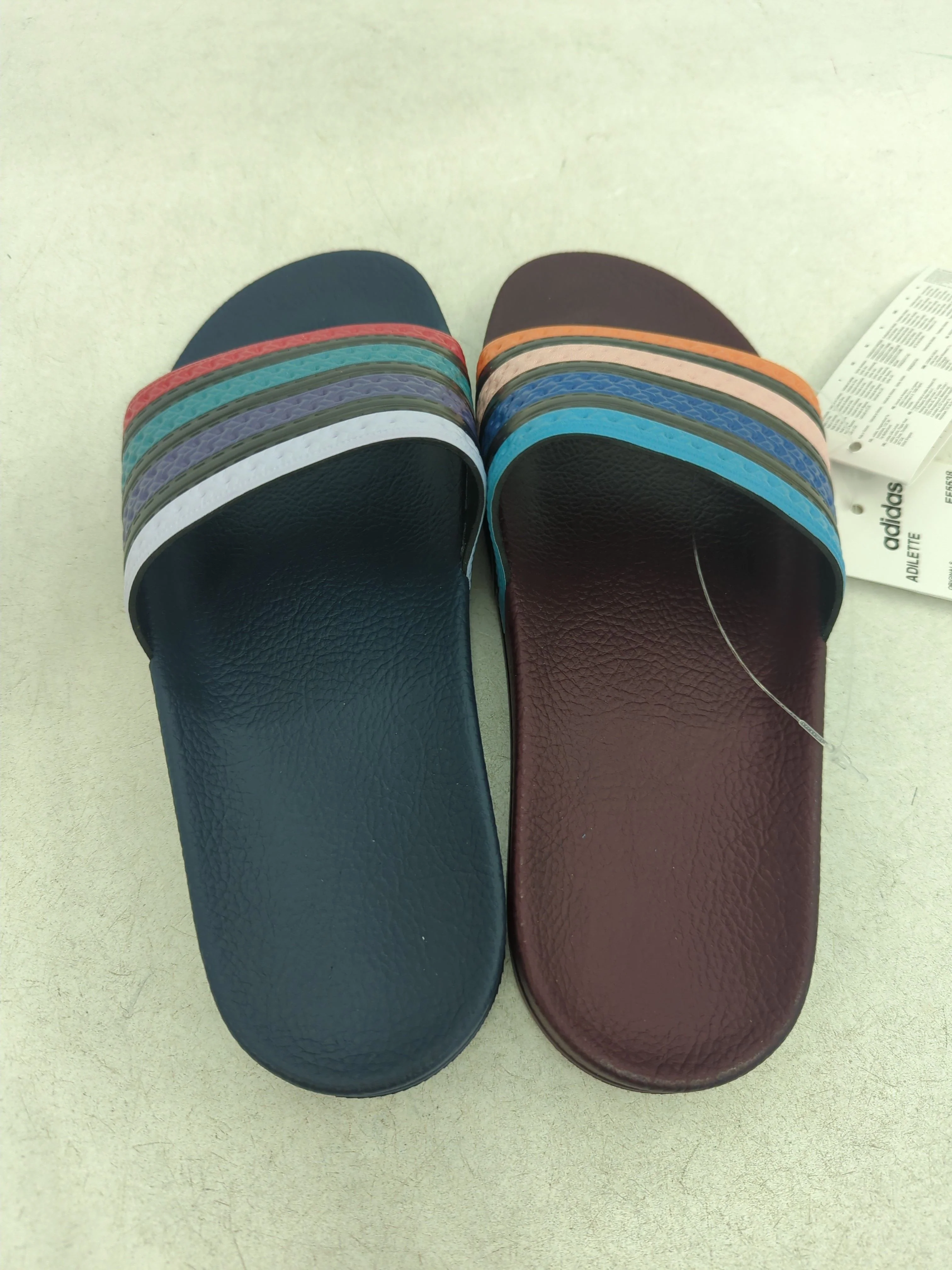 Adidas Men's Sandals UK 6 Multi Striped 100% Other Slider New with tags - Image 6