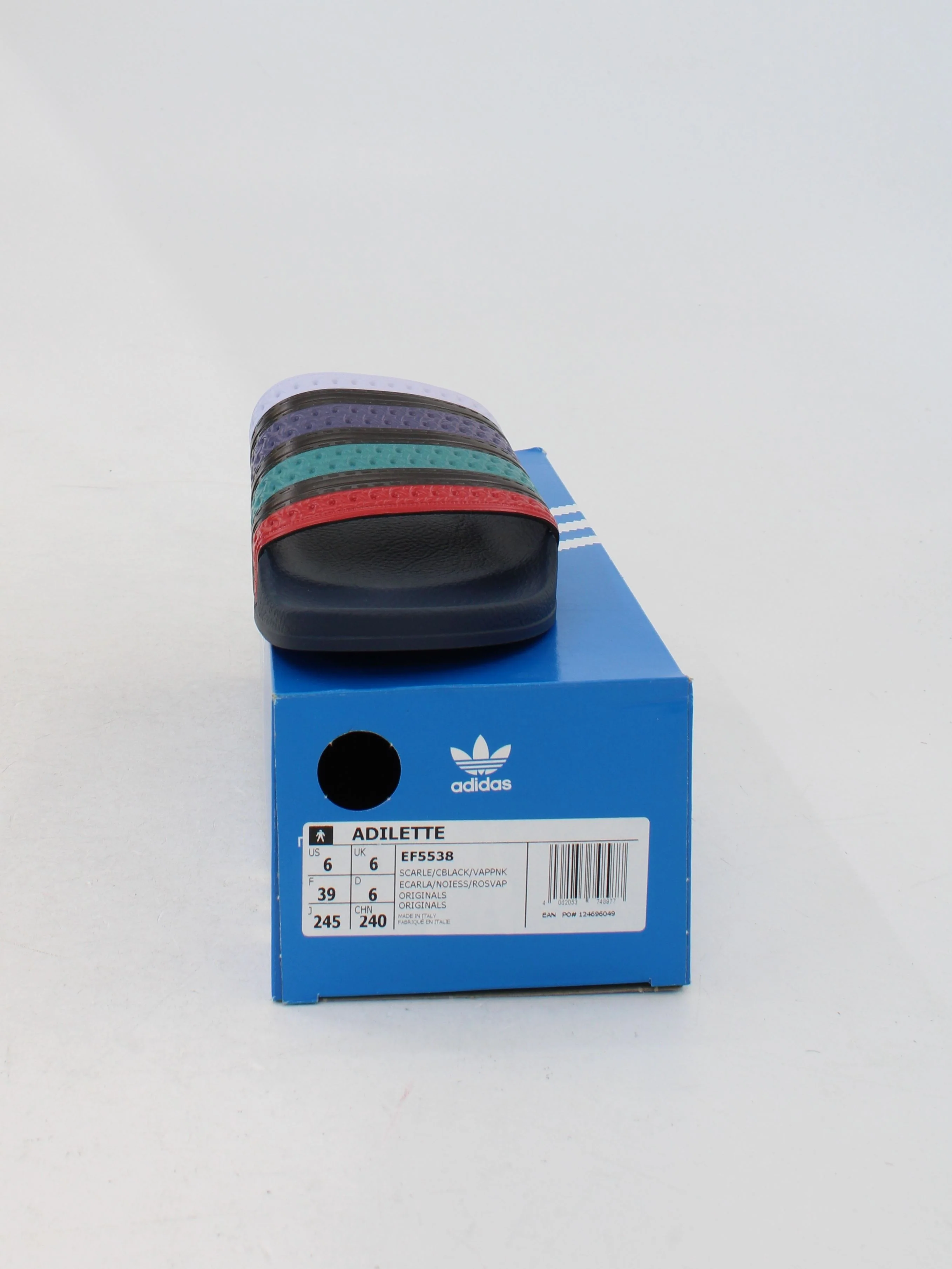 Adidas Men's Sandals UK 6 Multi Striped 100% Other Slider New with tags - Image 8