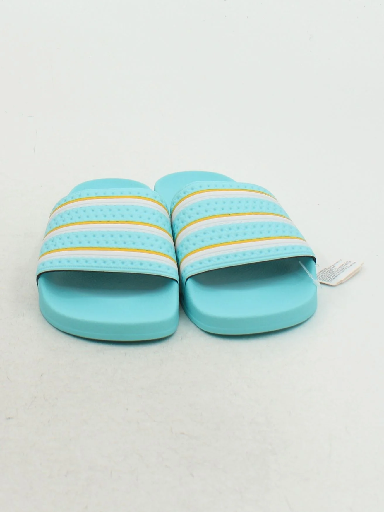 Adidas Men's Sandals UK 9 Blue Striped 100% Other Slider New with tags - Image 2