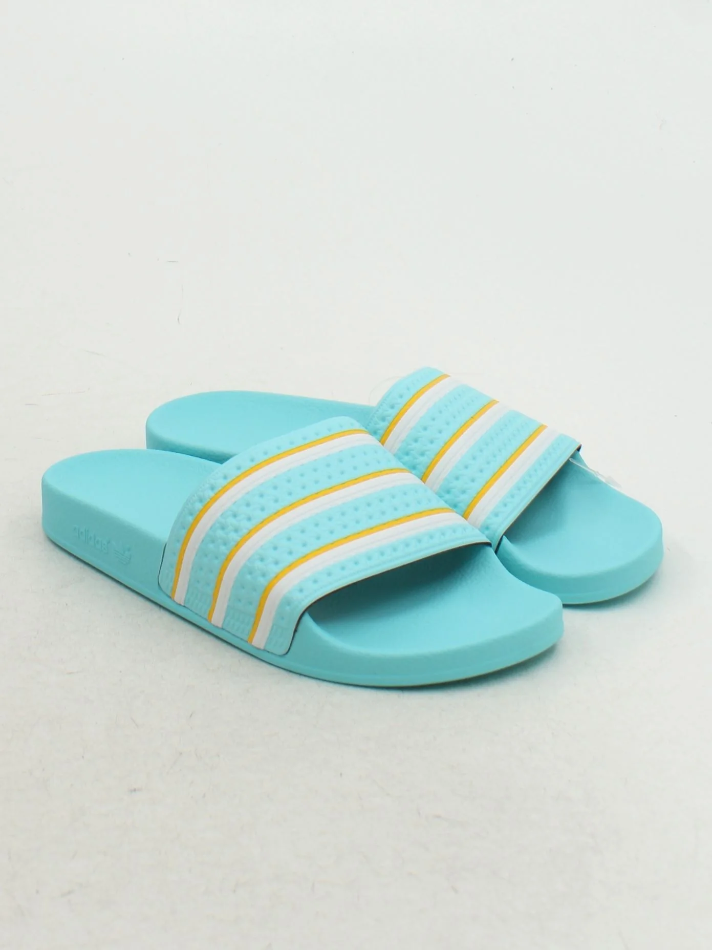 Adidas Men's Sandals UK 9 Blue Striped 100% Other Slider New with tags - Image 4