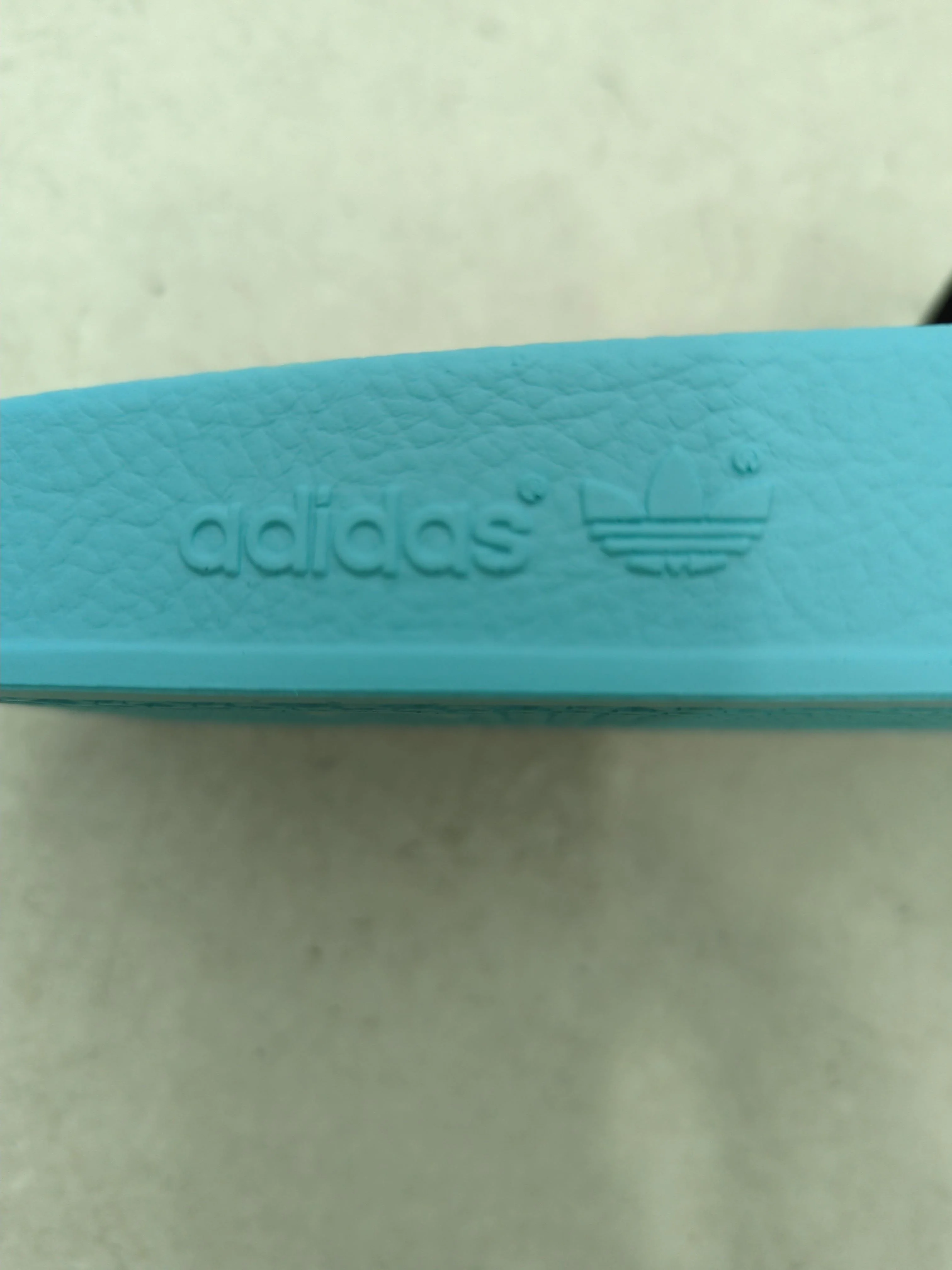 Adidas Men's Sandals UK 9 Blue Striped 100% Other Slider New with tags - Image 6