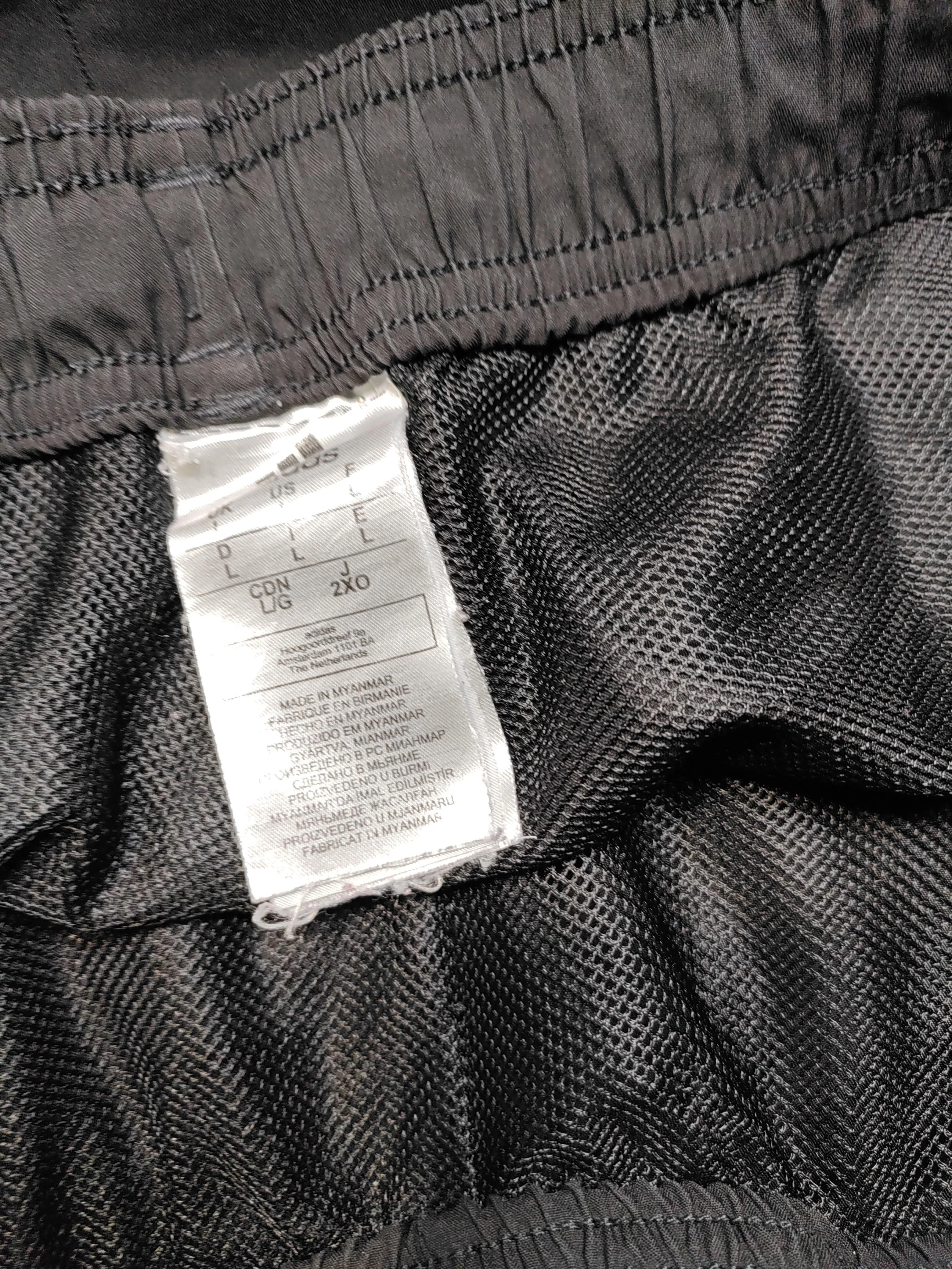 Adidas Men's Shorts L Black 100% Polyester Sweat - Image 8