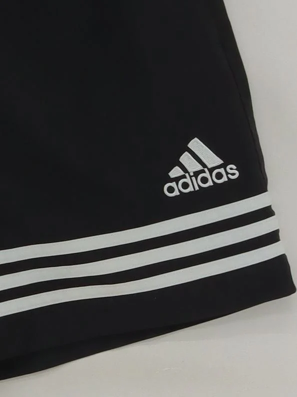 Adidas Men's Shorts L Black 100% Polyester Sweat - Image 4