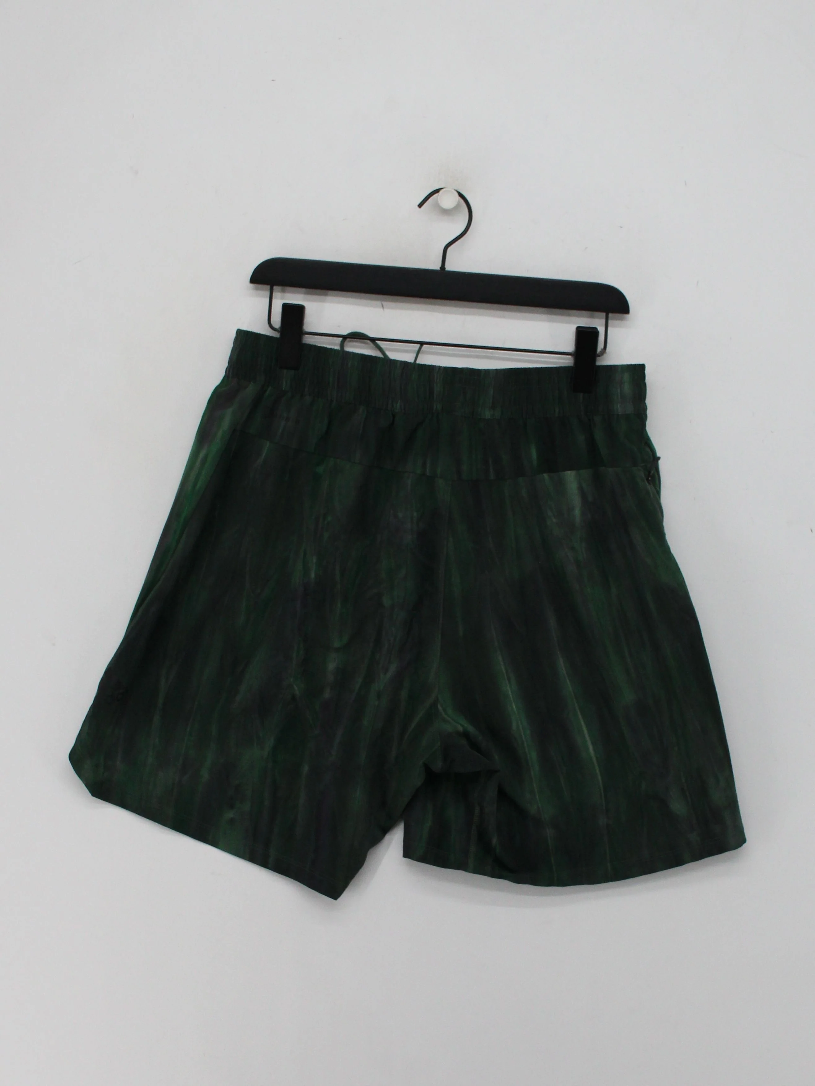 Adidas Men's Shorts L Green Polyester with Spandex Sweat - Image 2