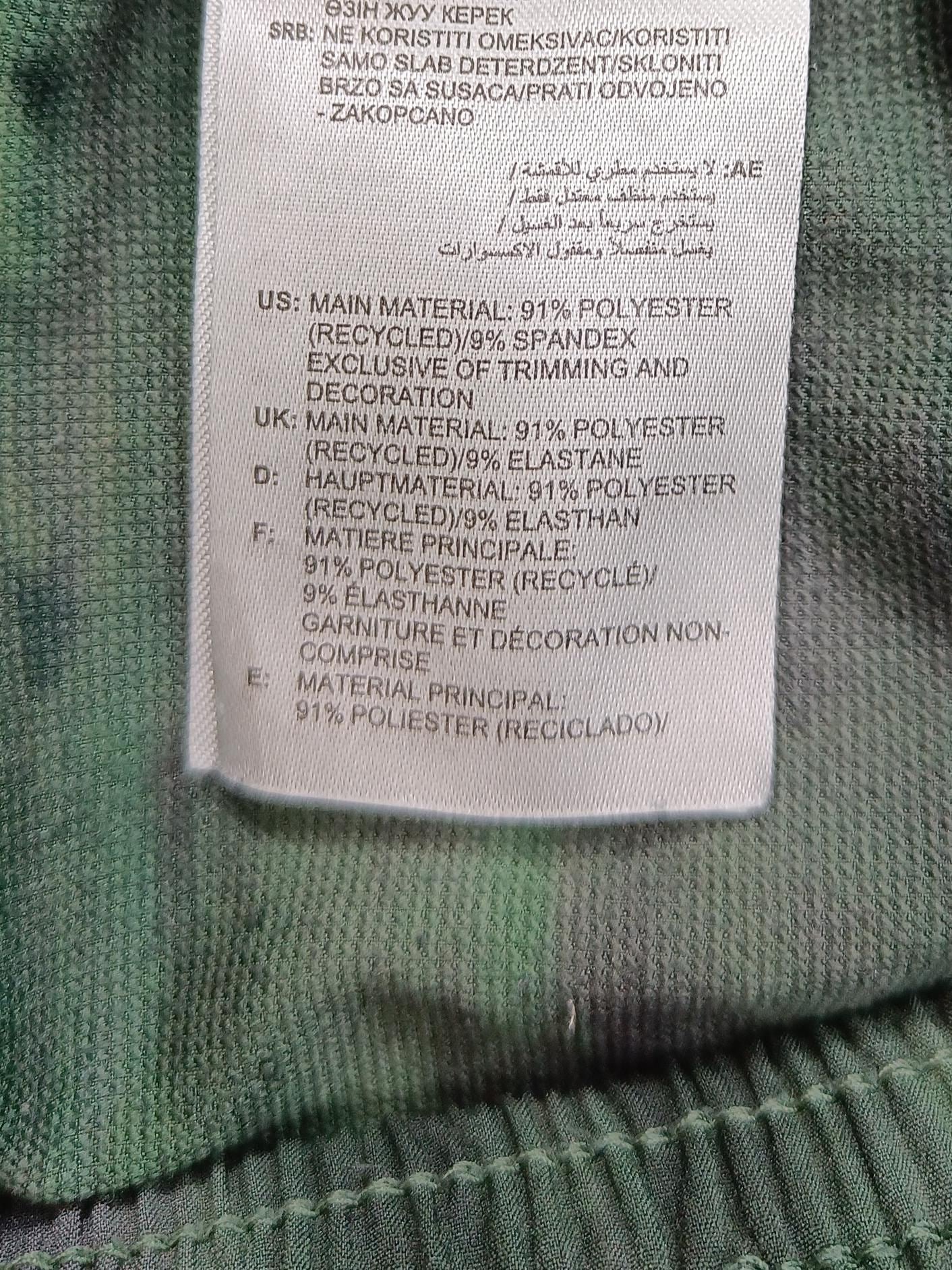 Adidas Men's Shorts L Green Polyester with Spandex Sweat - Image 6