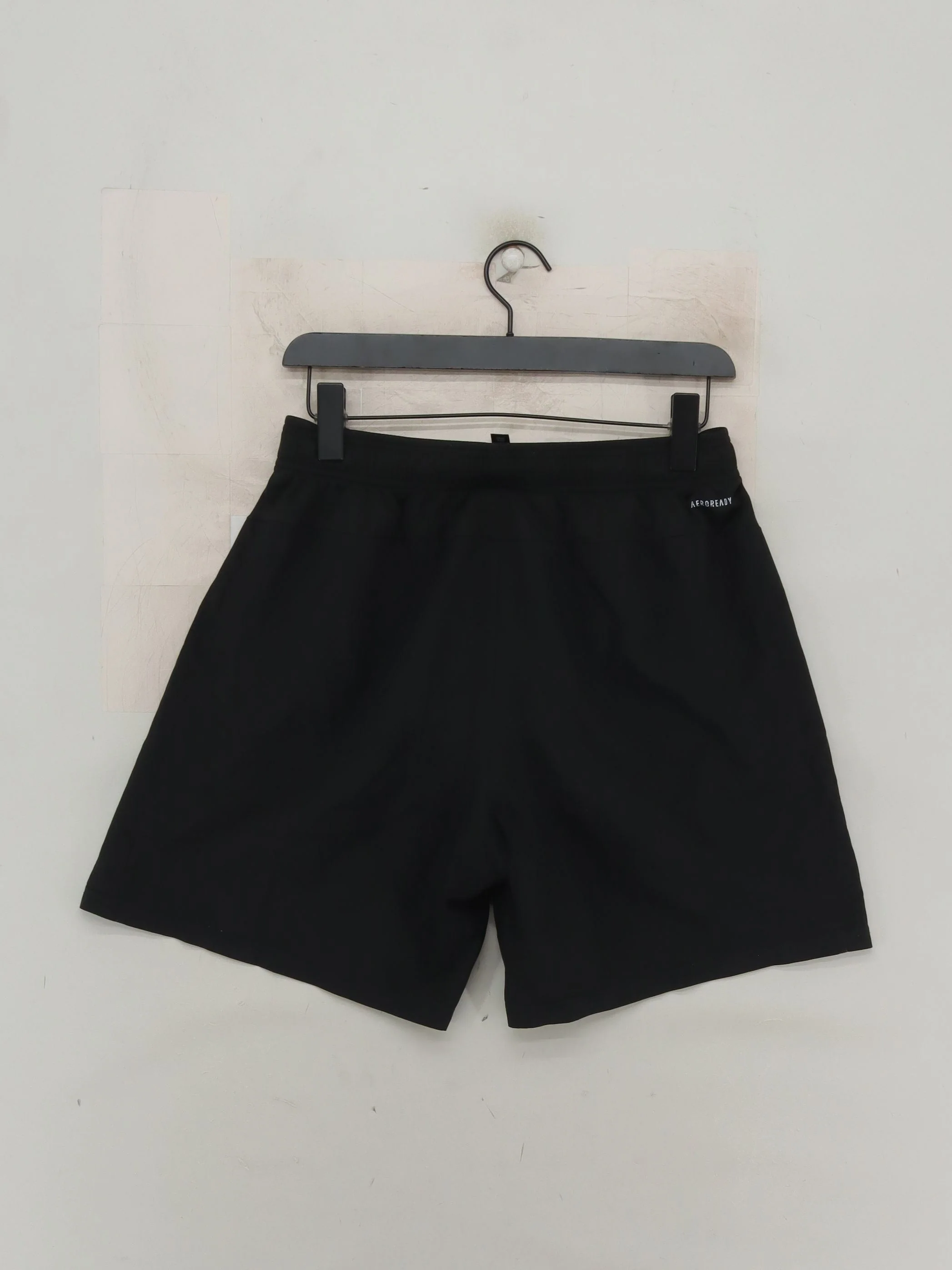 Adidas Men's Shorts M Black 100% Polyester Sweat - Image 2