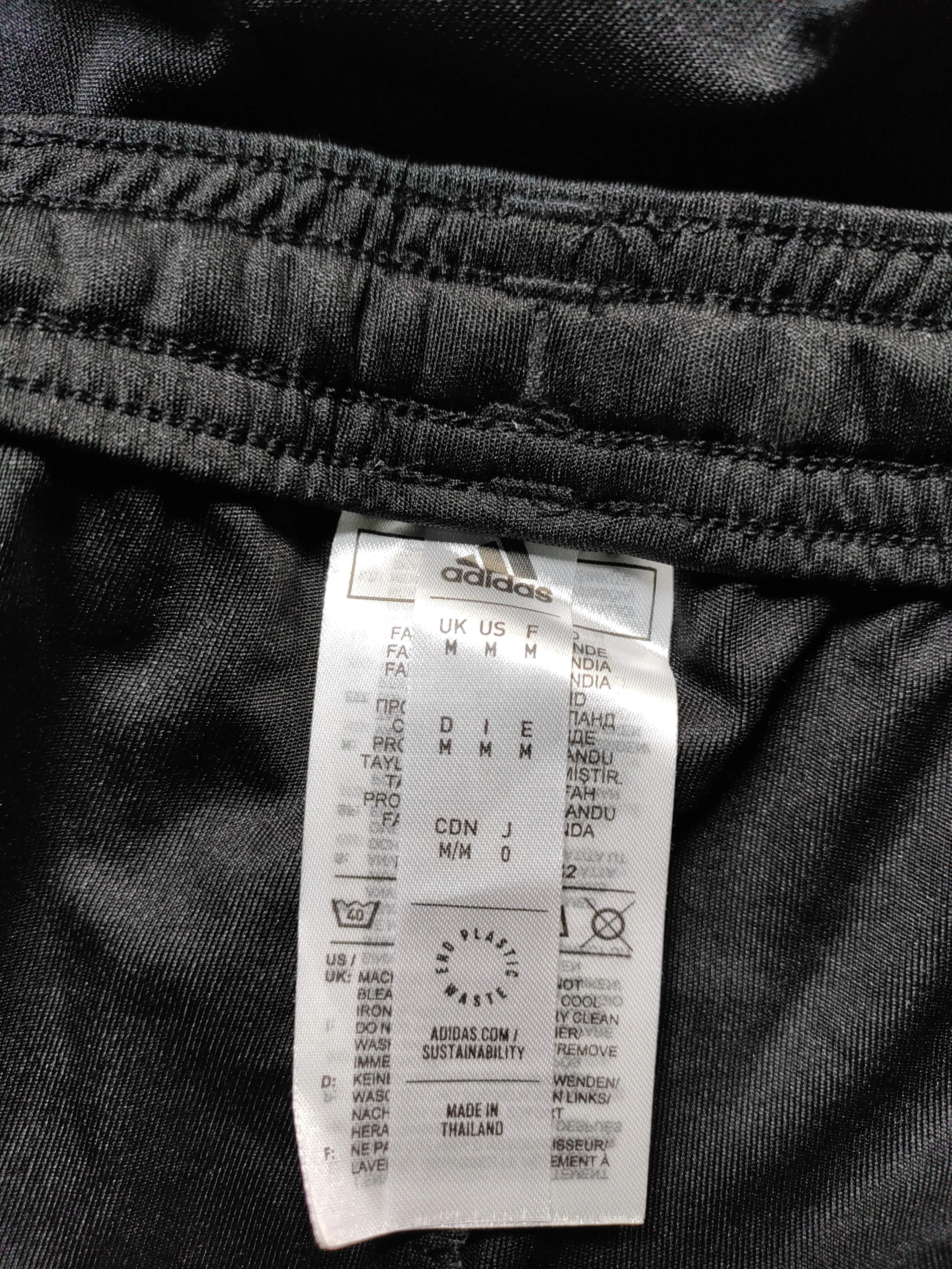 Adidas Men's Shorts M Black 100% Polyester Sweat - Image 5