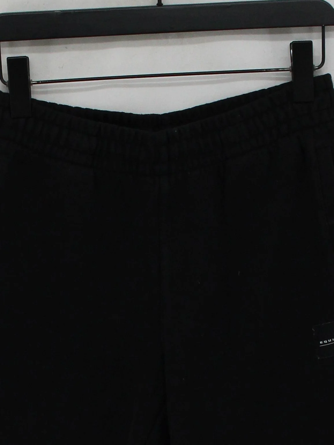 Adidas Men's Shorts M Black Graphic Cotton with Polyester Sweat - Image 3