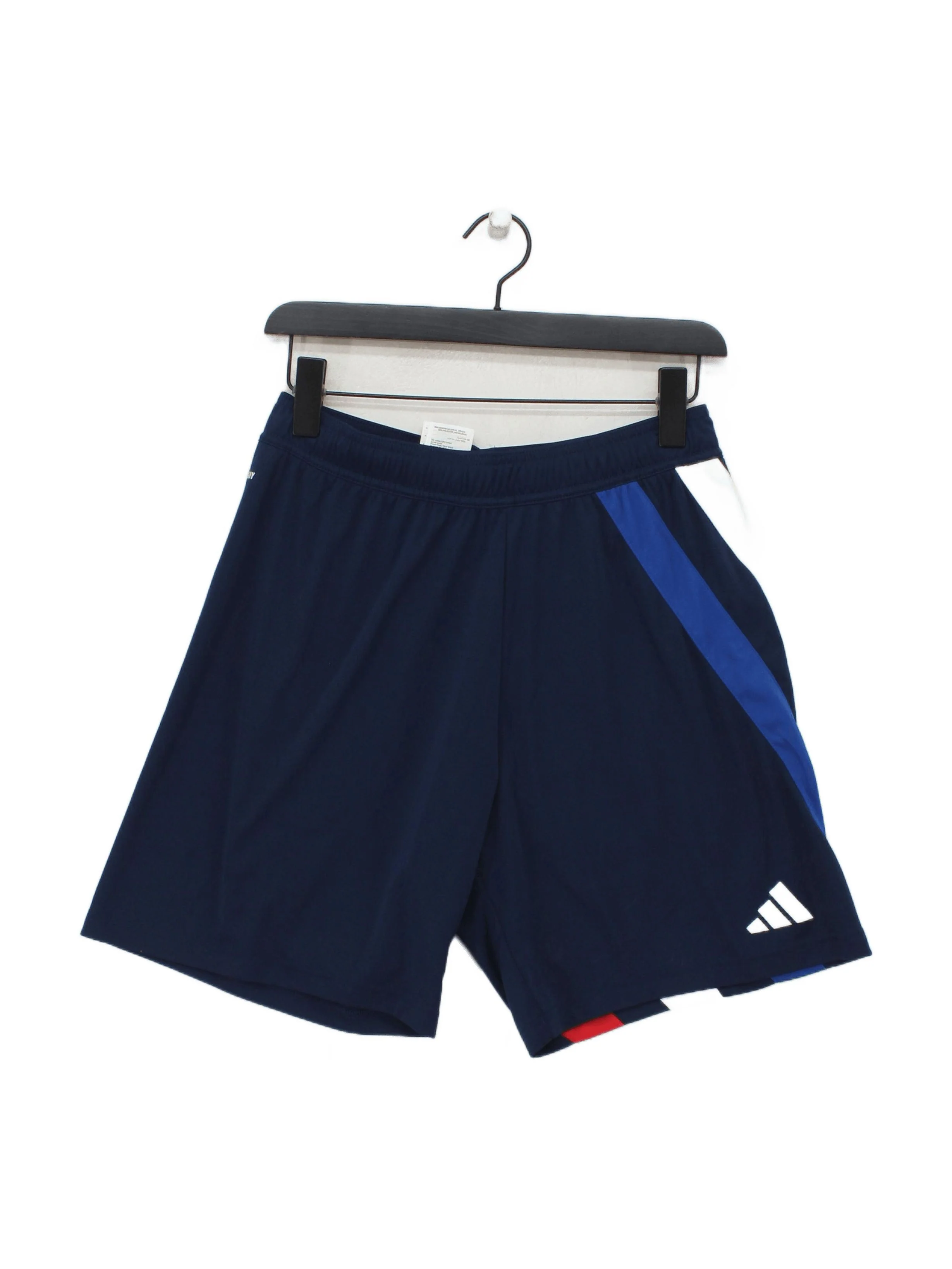 Adidas Men's Shorts M Blue 100% Polyester Sweat