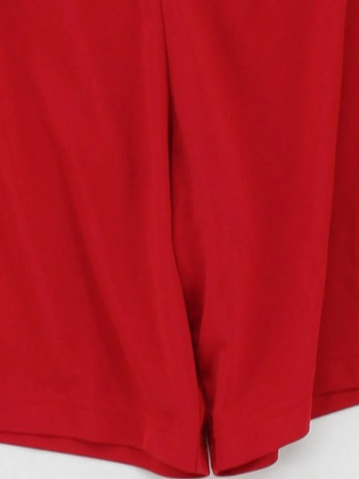 Adidas Men's Shorts M Red 100% Polyester Sweat - Image 4