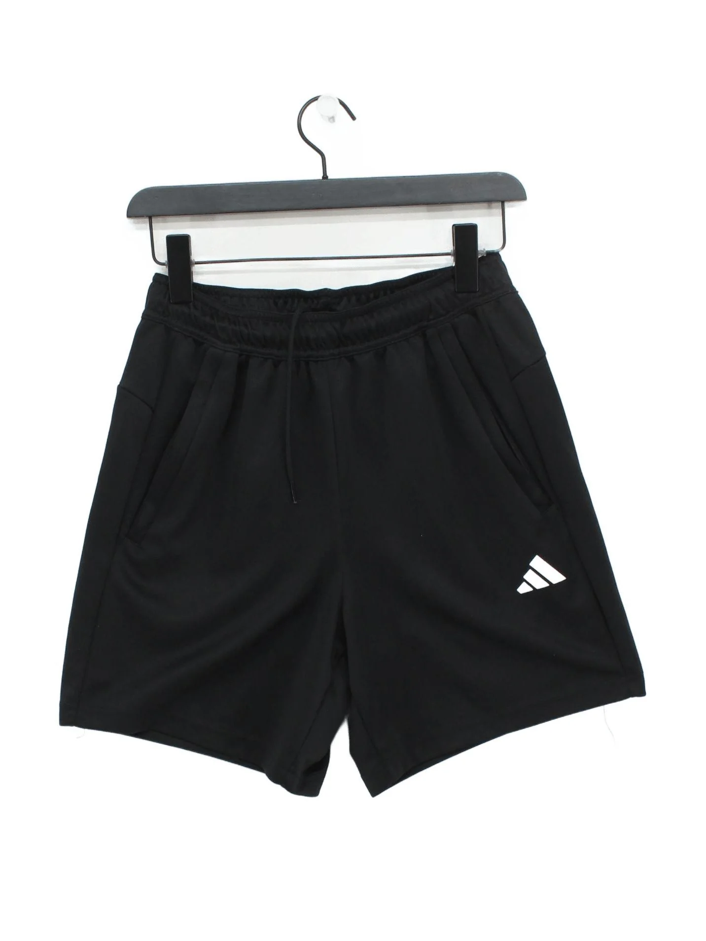 Adidas Men's Shorts S Black 100% Polyester Sweat