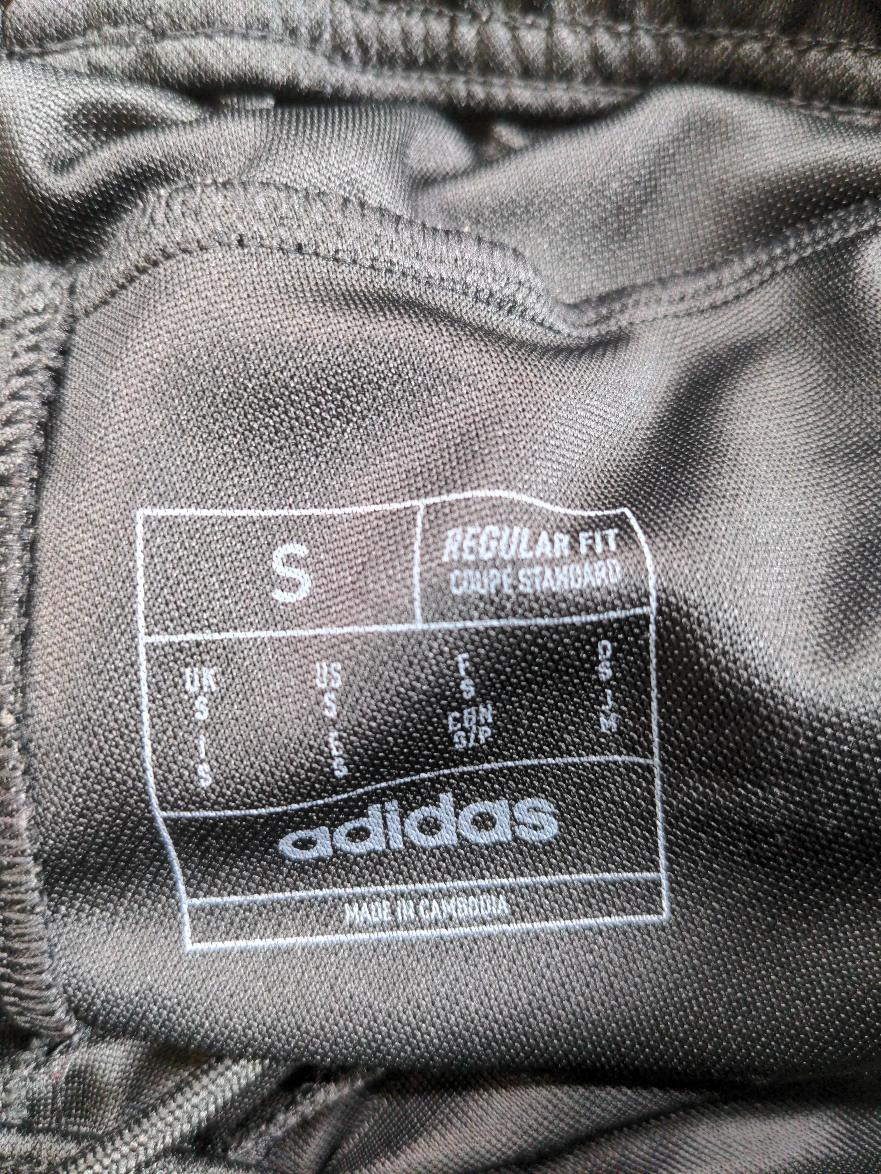 Adidas Men's Shorts S Black 100% Polyester Sweat - Image 5