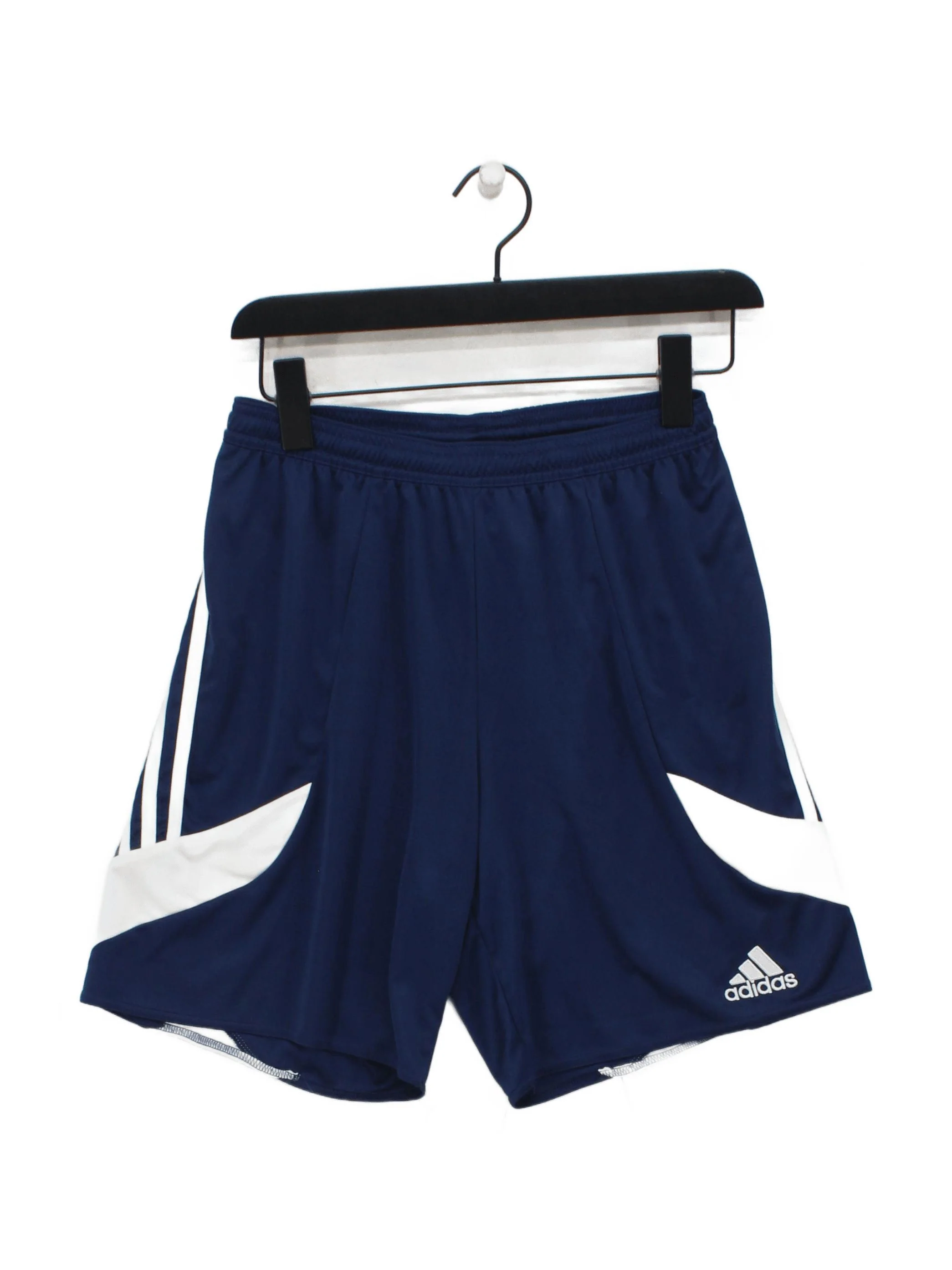 Adidas Men's Shorts S Blue 100% Polyester Sweat