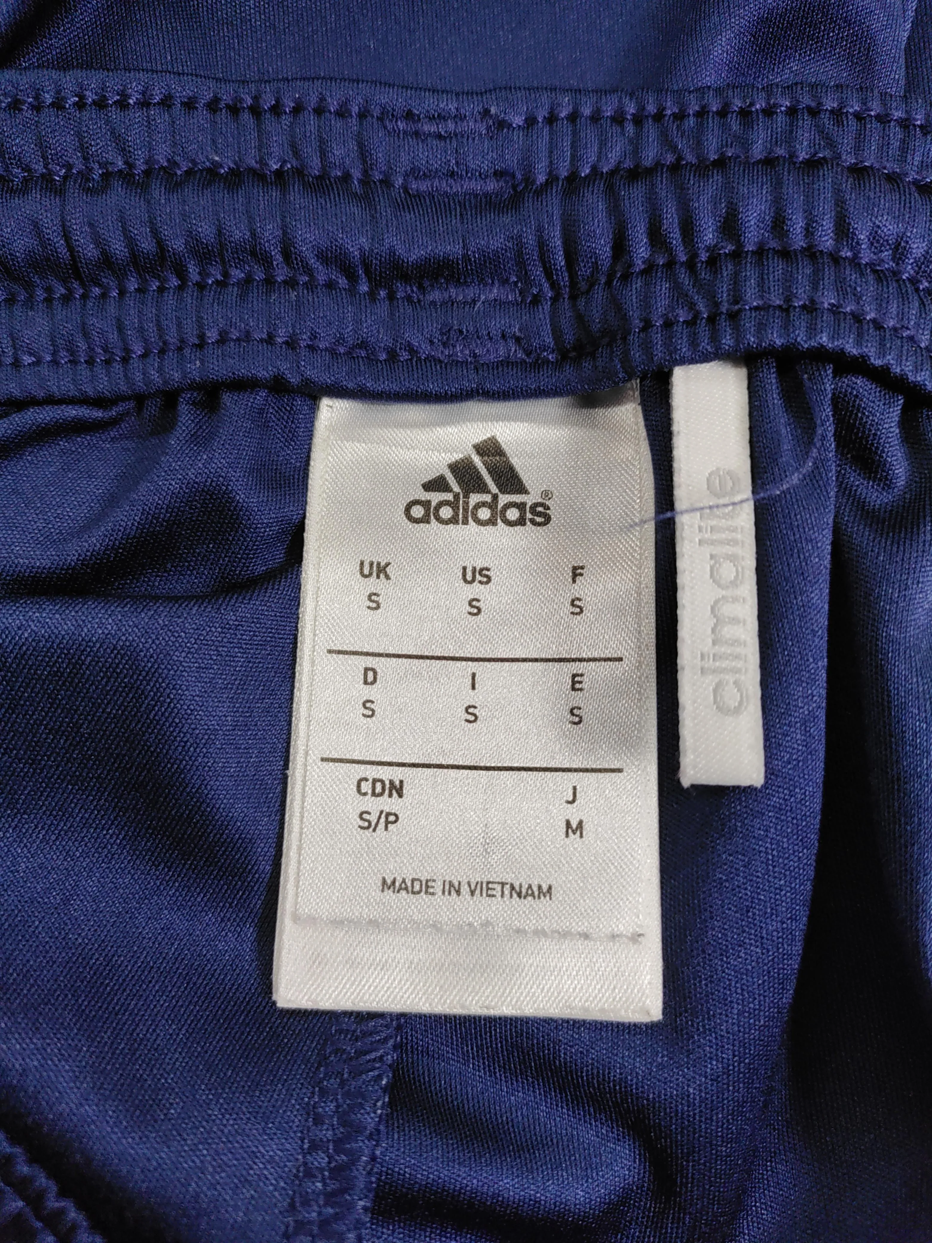 Adidas Men's Shorts S Blue 100% Polyester Sweat - Image 5