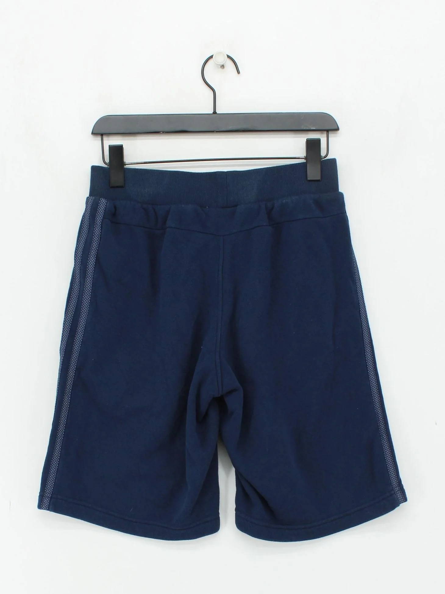 Adidas Men's Shorts S Blue Cotton with Polyester Sweat - Image 2
