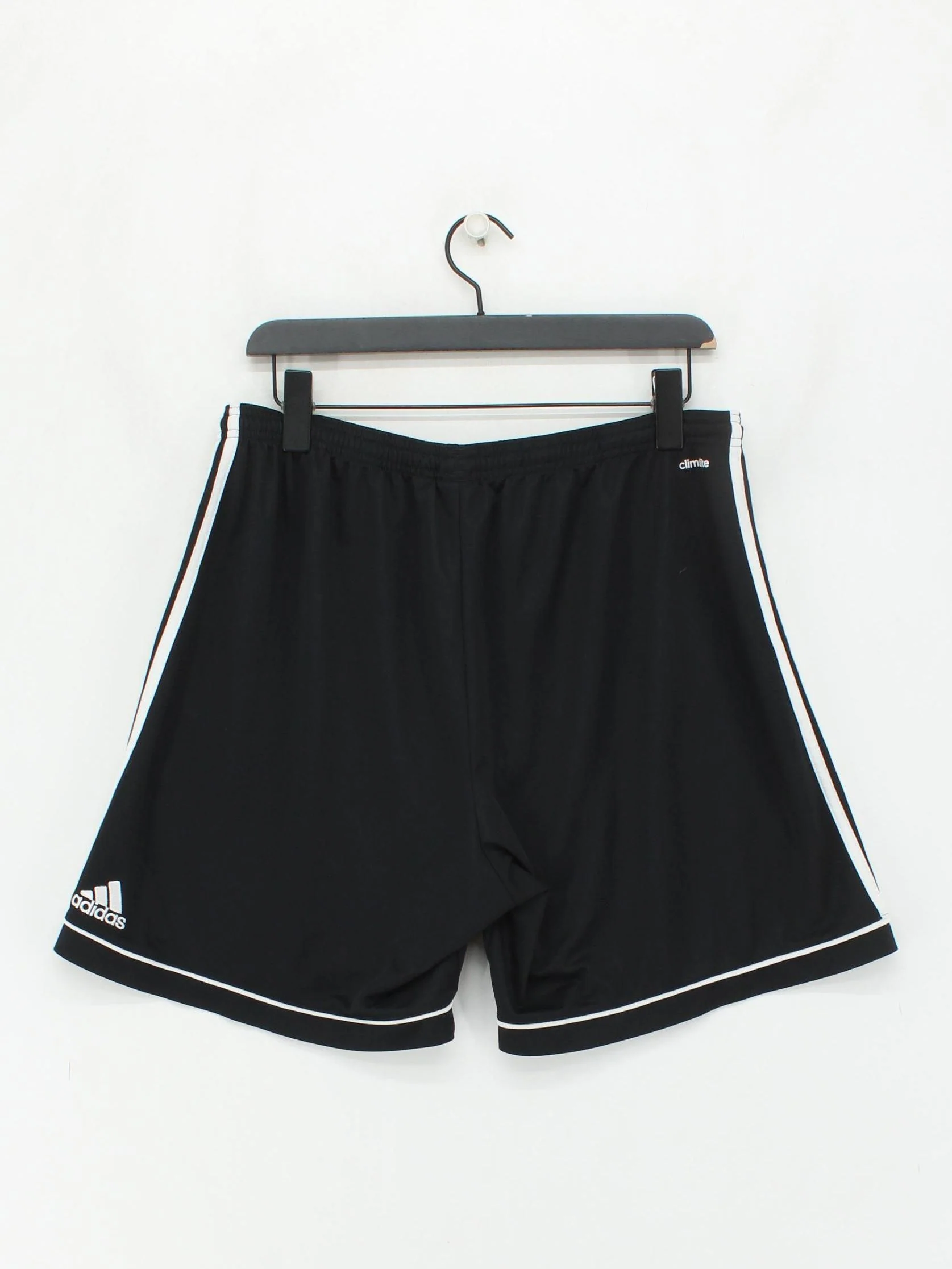 Adidas Men's Shorts XL Black 100% Polyester Sweat - Image 2