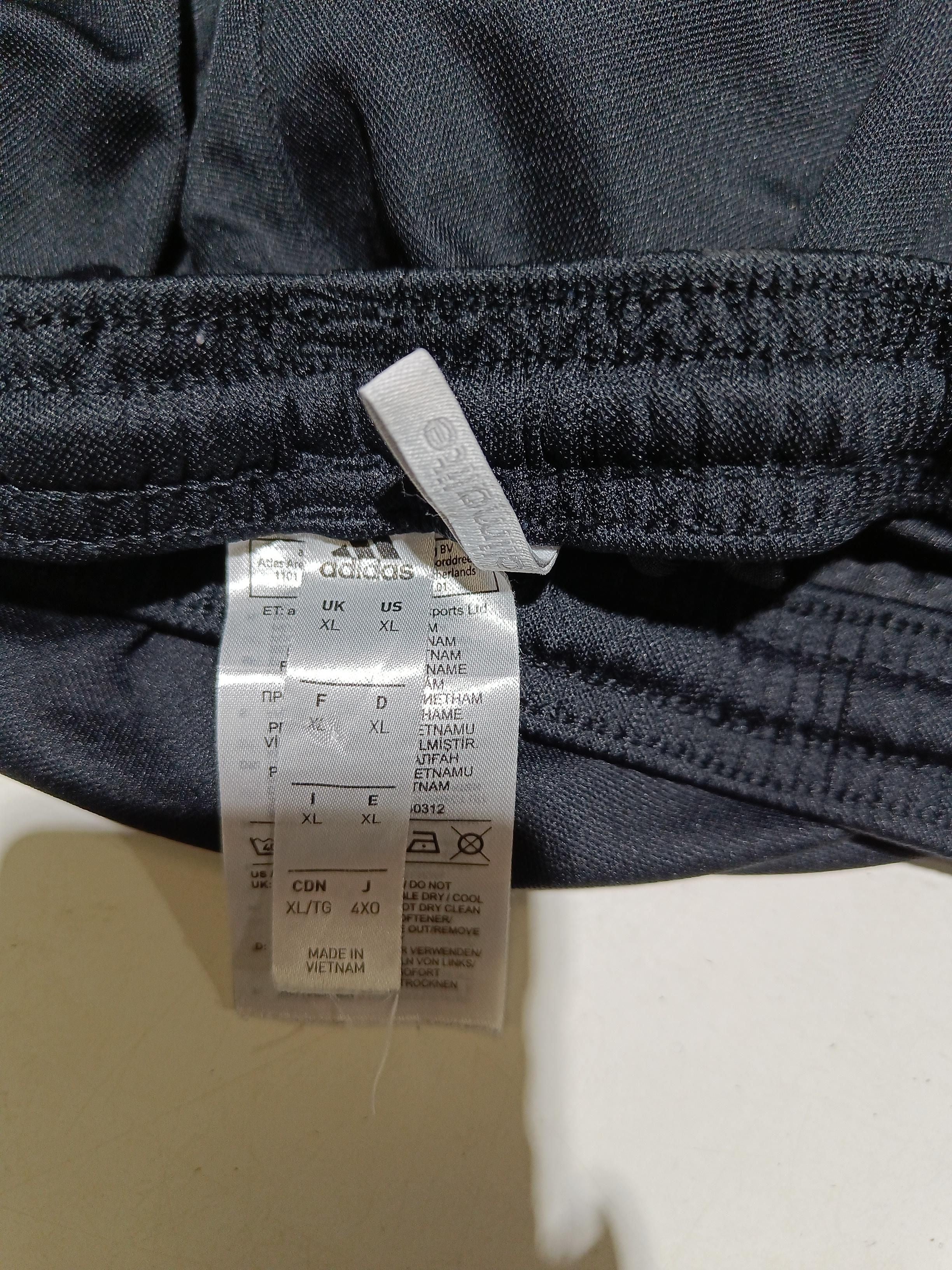 Adidas Men's Shorts XL Black 100% Polyester Sweat - Image 5