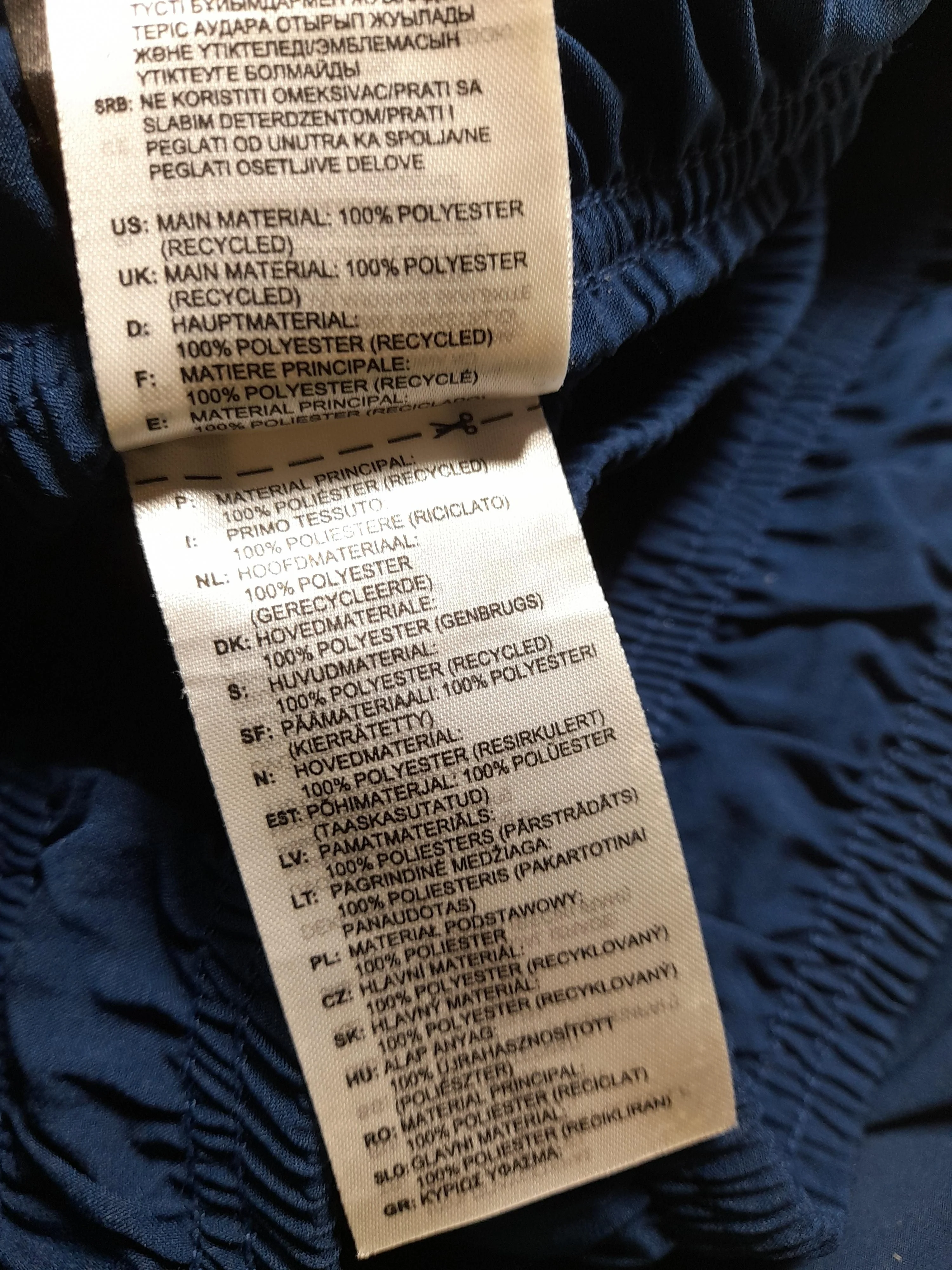 Adidas Men's Shorts XL Blue 100% Polyester Sweat - Image 7