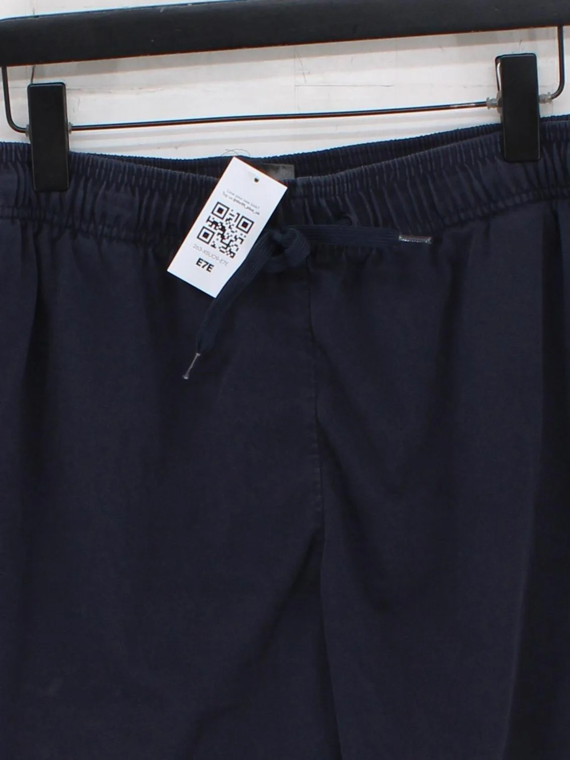Adidas Men's Shorts XL Blue Cotton with Polyester Sweat - Image 3