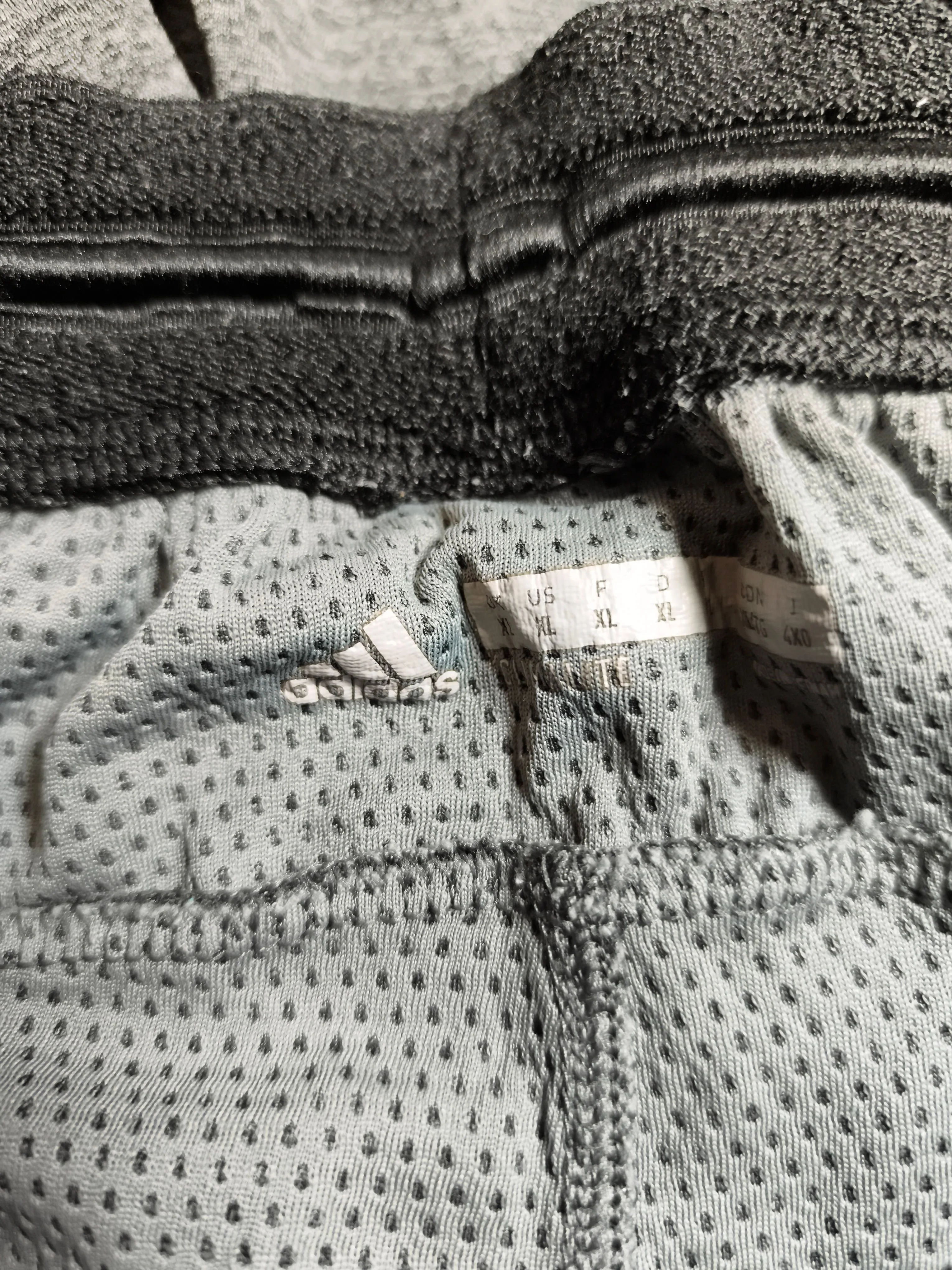 Adidas Men's Shorts XL Grey Polyester with Nylon, Elastane Sweat - Image 5