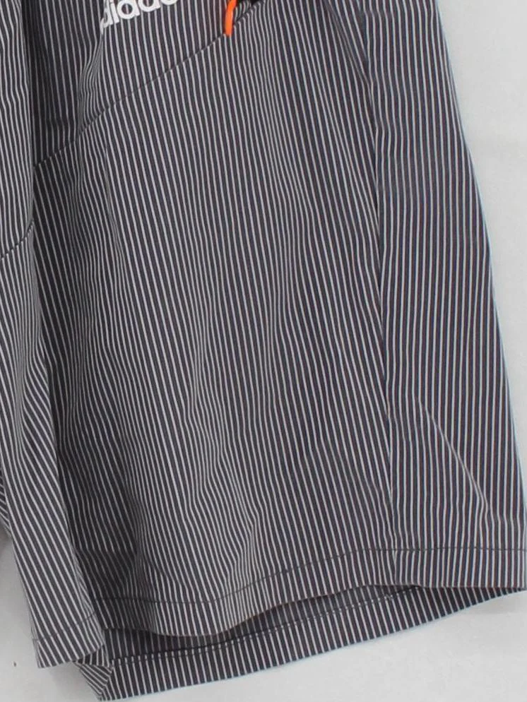 Adidas Men's Shorts XXL Grey Striped 100% Cotton Sweat - Image 4