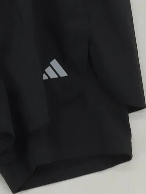 Adidas Men's Shorts XXS Black Polyester with Spandex Sweat - Image 4