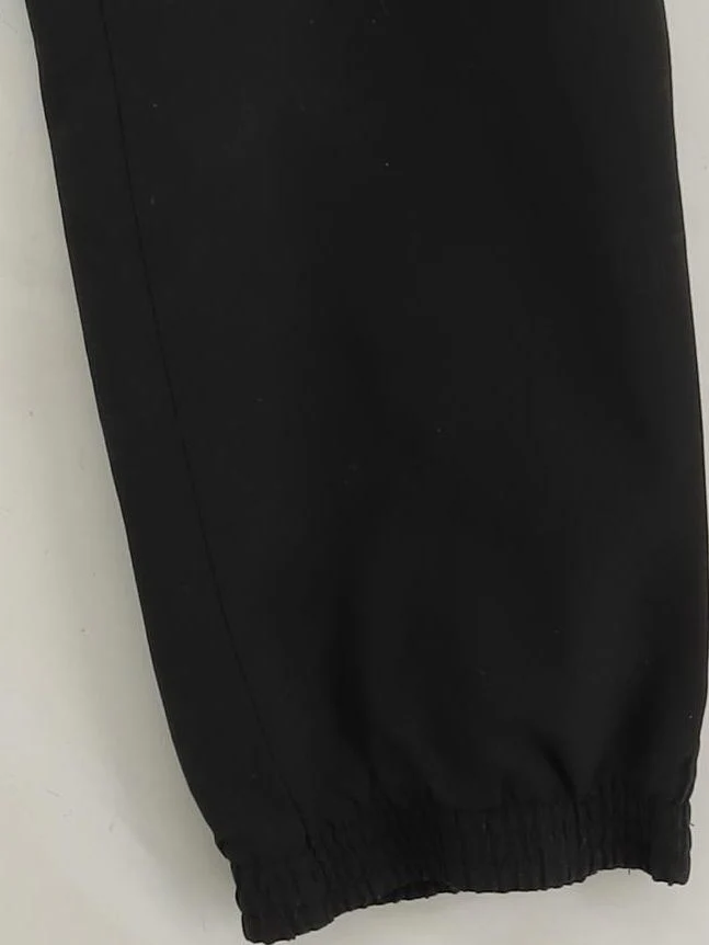 Adidas Men's Sports Bottoms L Black 100% Polyester Sweatpants - Image 4