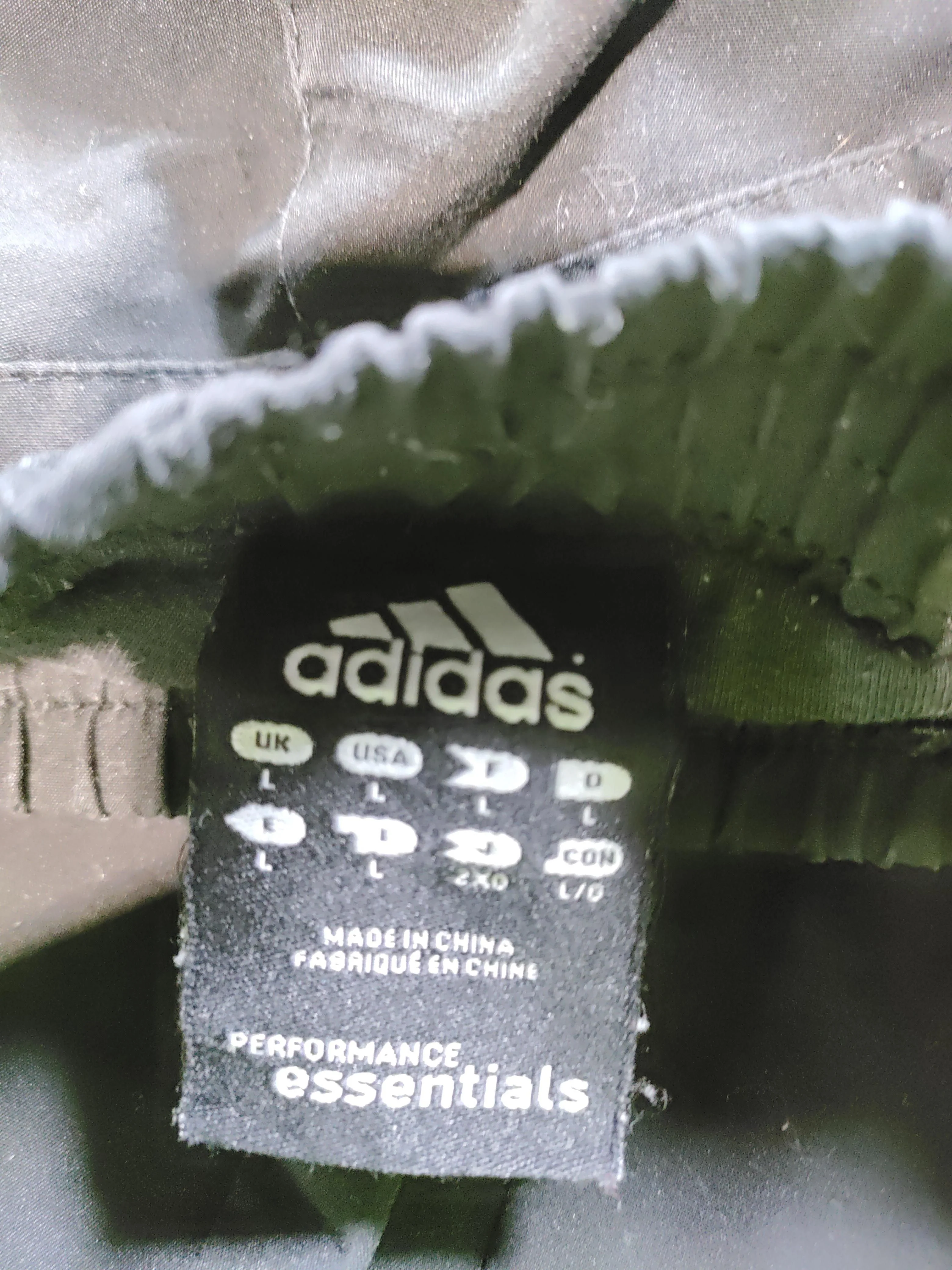 Adidas Men's Sports Bottoms L Black 100% Polyester Sweatpants - Image 6
