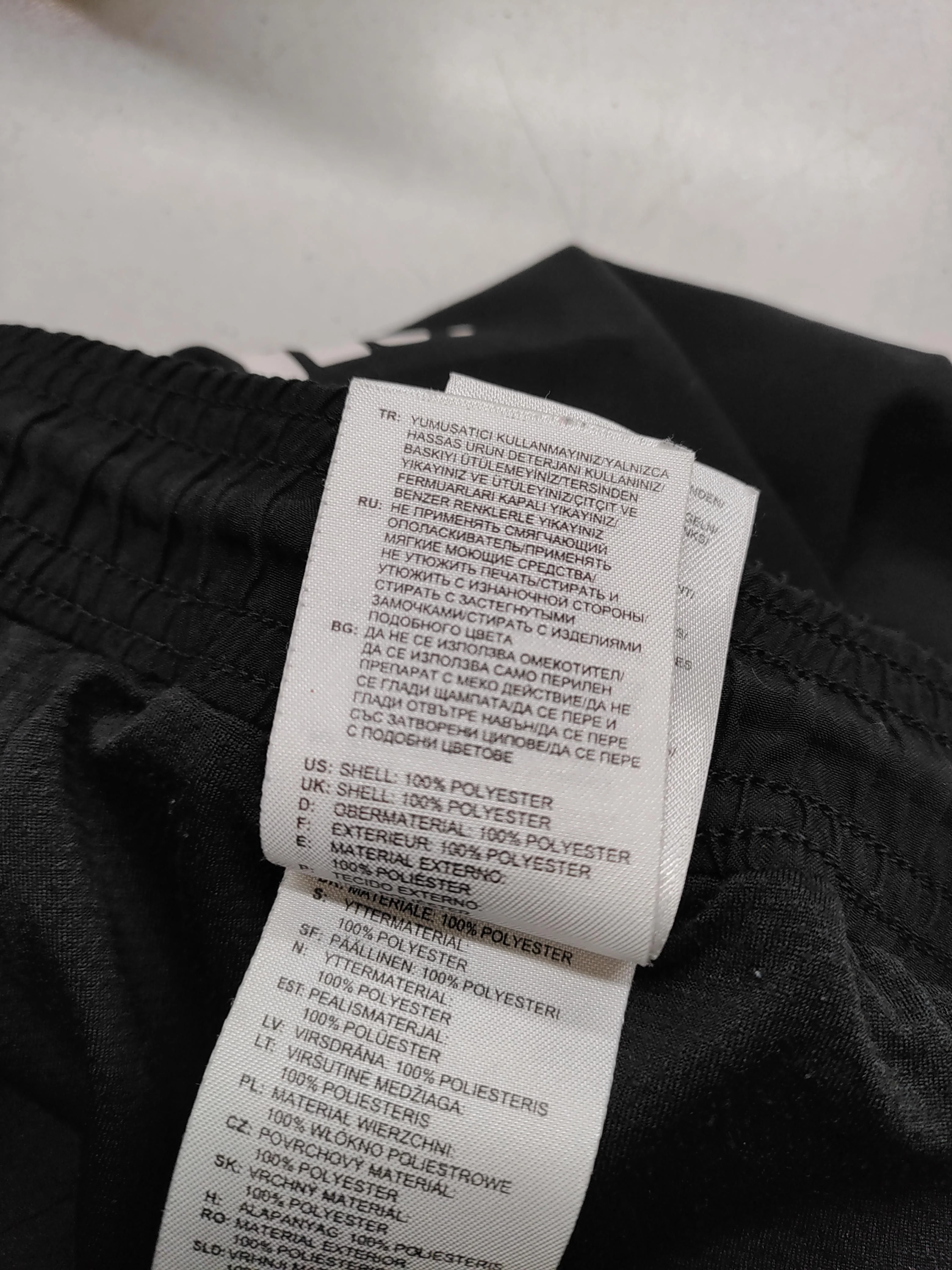 Adidas Men's Sports Bottoms M Black 100% Polyester Sweatpants - Image 6