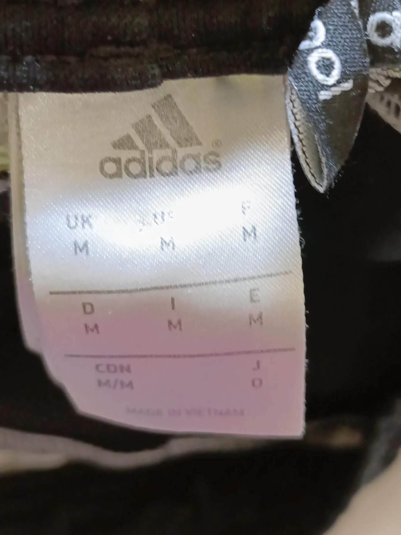 Adidas Men's Sports Bottoms M Black 100% Polyester Sweatpants - Image 8