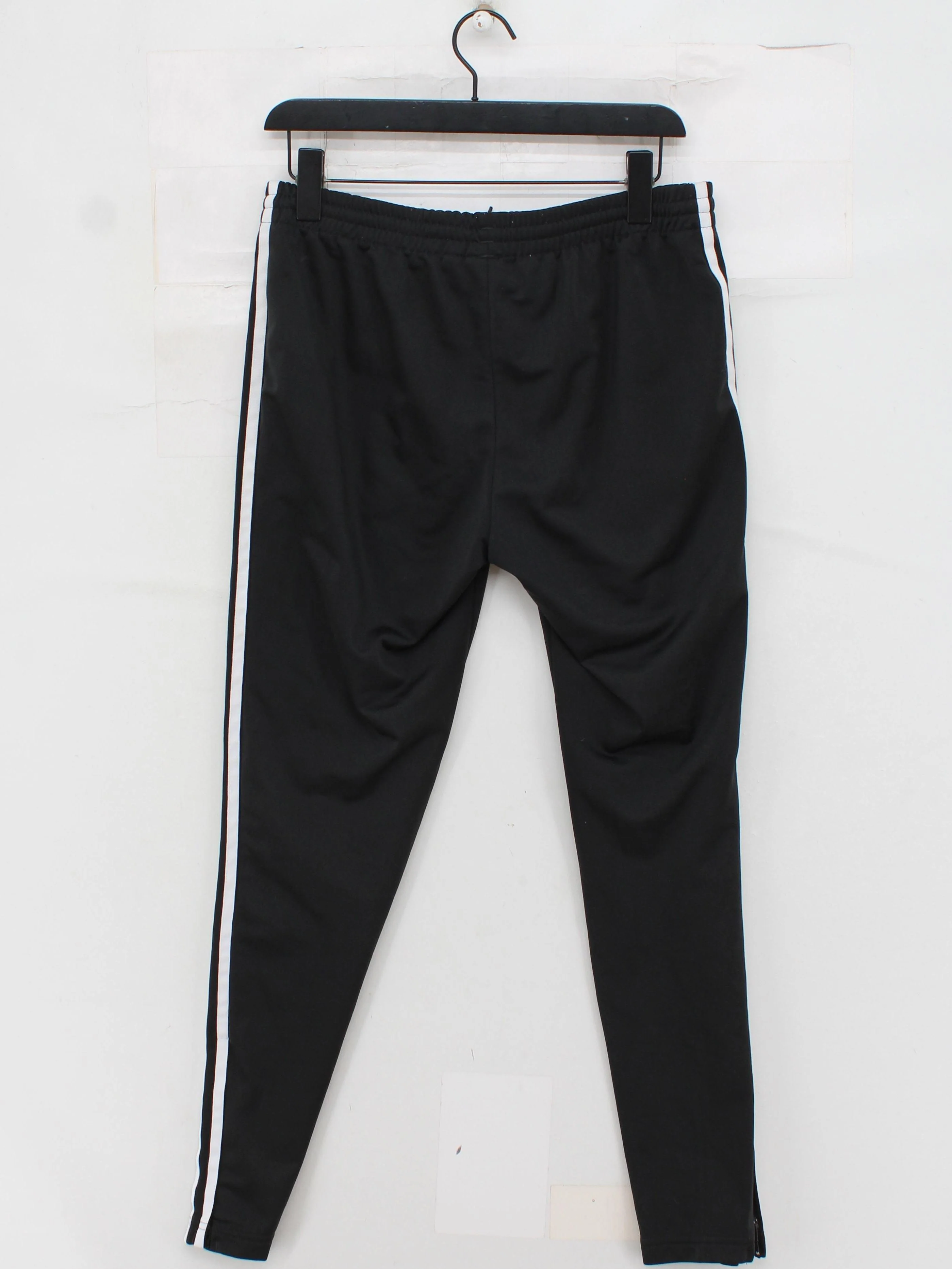 Adidas Men's Sports Bottoms M Black 100% Polyester Sweatpants - Image 2