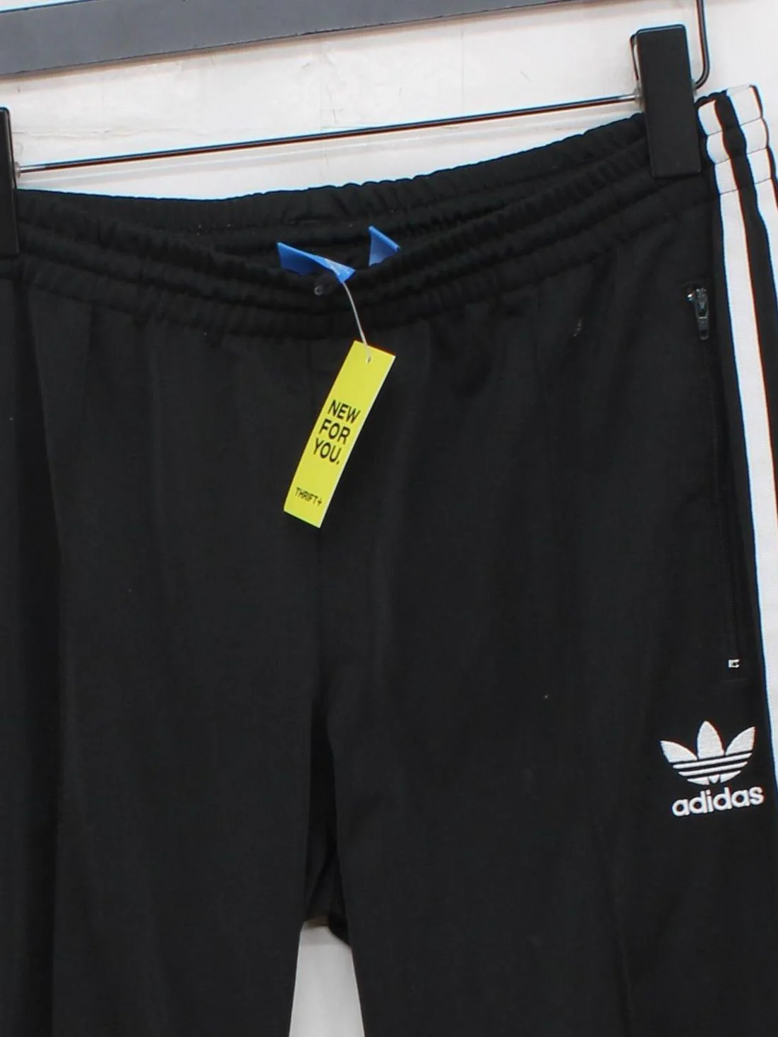 Adidas Men's Sports Bottoms M Black 100% Polyester Sweatpants - Image 3