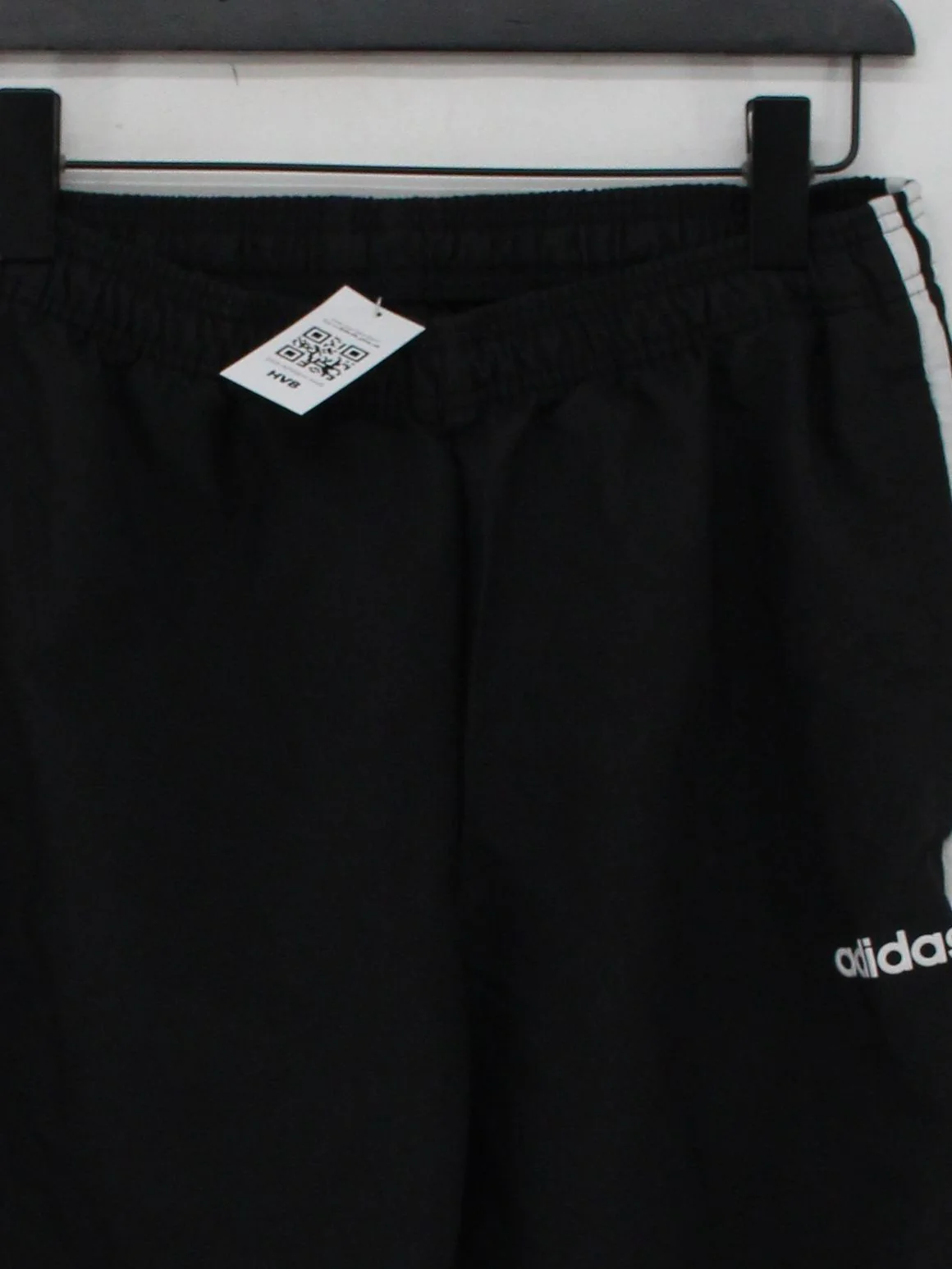Adidas Men's Sports Bottoms M Black 100% Polyester Sweatpants - Image 3