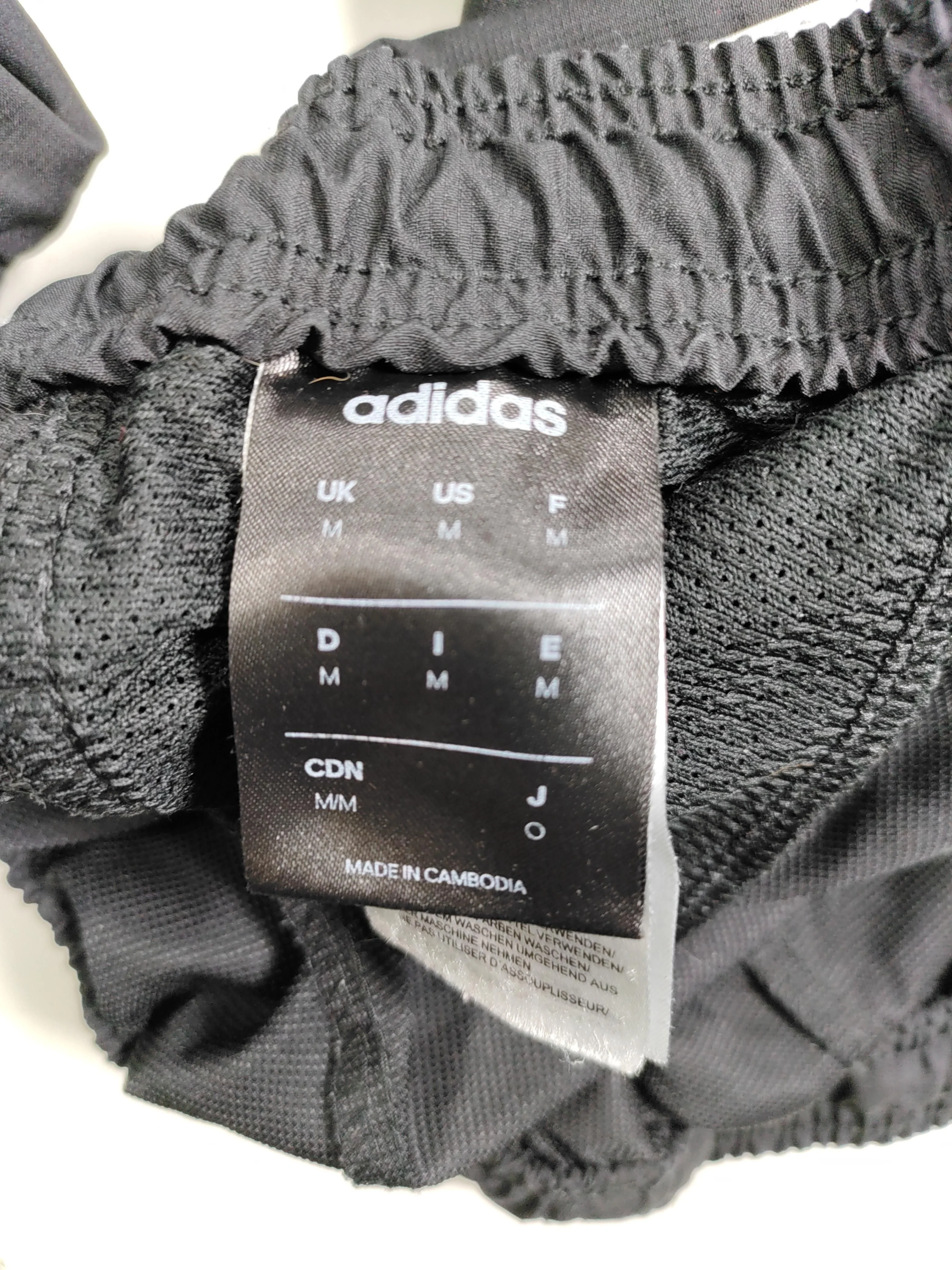 Adidas Men's Sports Bottoms M Black 100% Polyester Sweatpants - Image 5