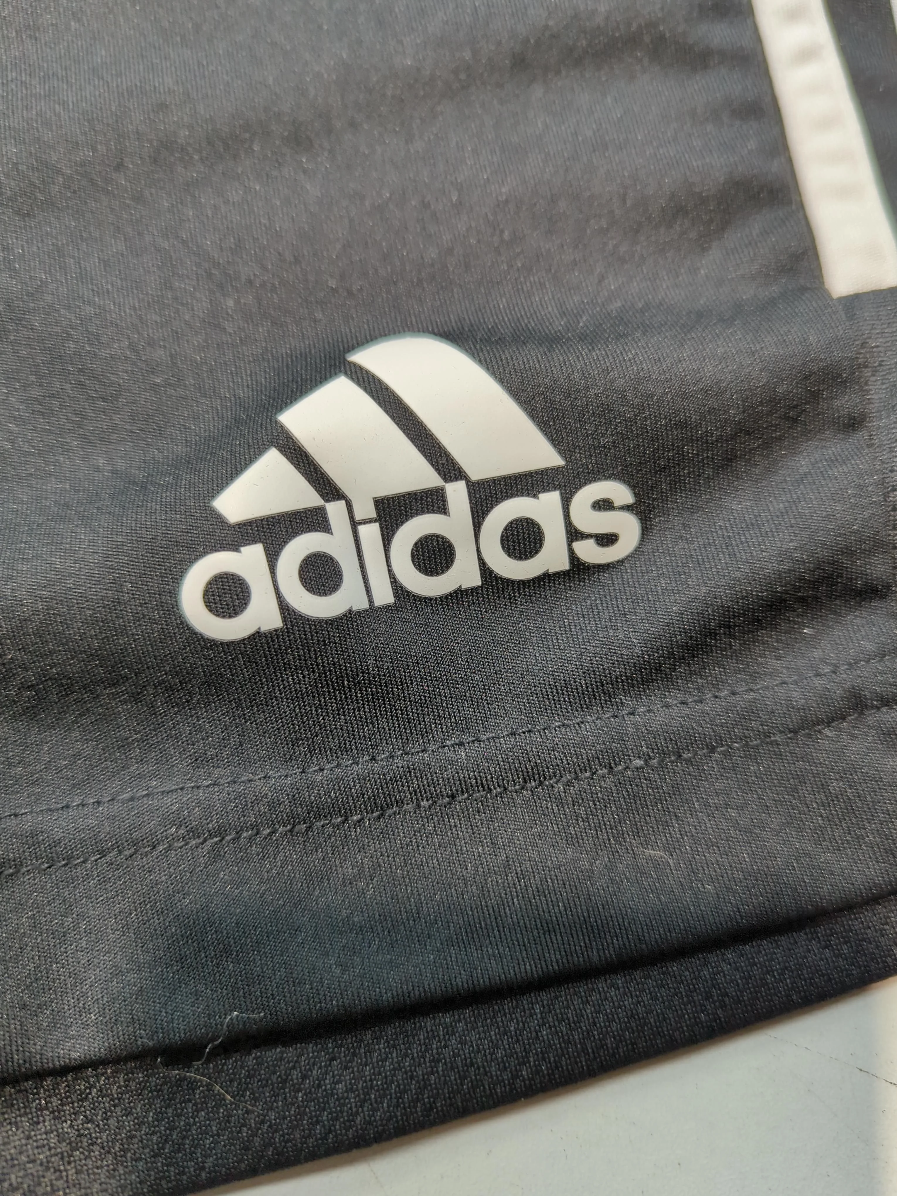 Adidas Men's Sports Bottoms M Black 100% Polyester Sweatpants - Image 5
