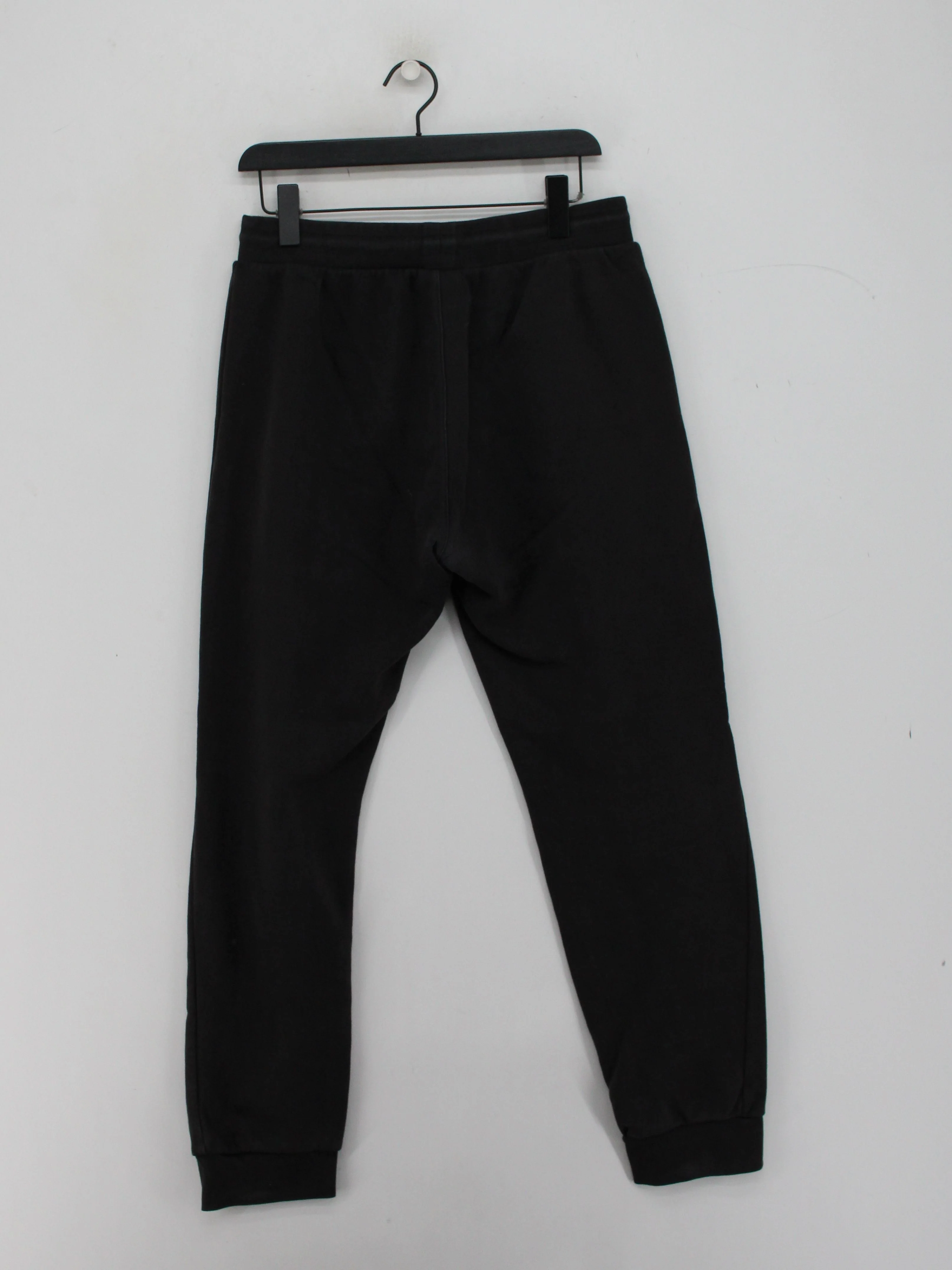 Adidas Men's Sports Bottoms M Black Cotton with Polyester Sweatpants - Image 2