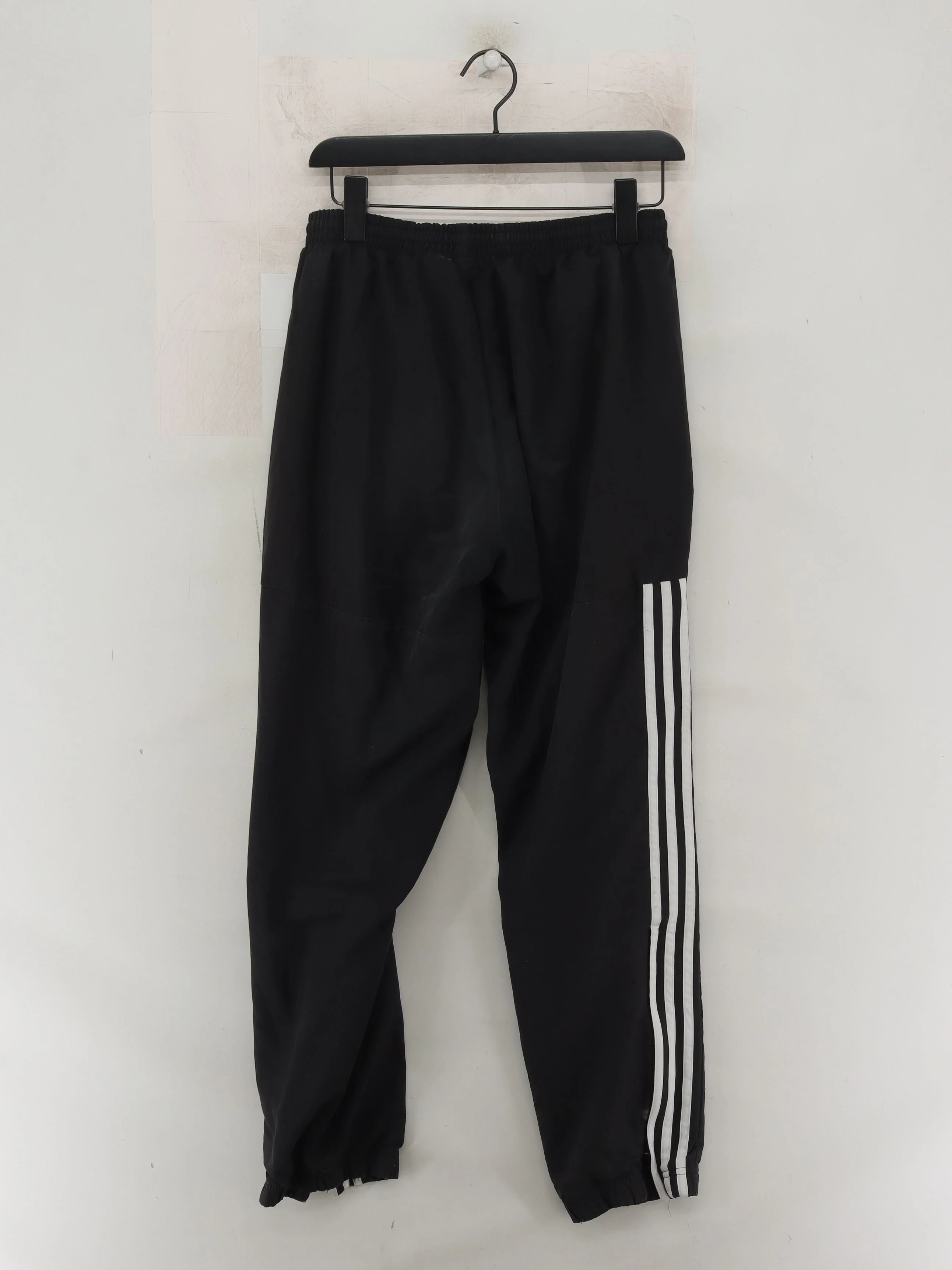 Adidas Men's Sports Bottoms M Black Polyester with Cotton Sweatpants - Image 2