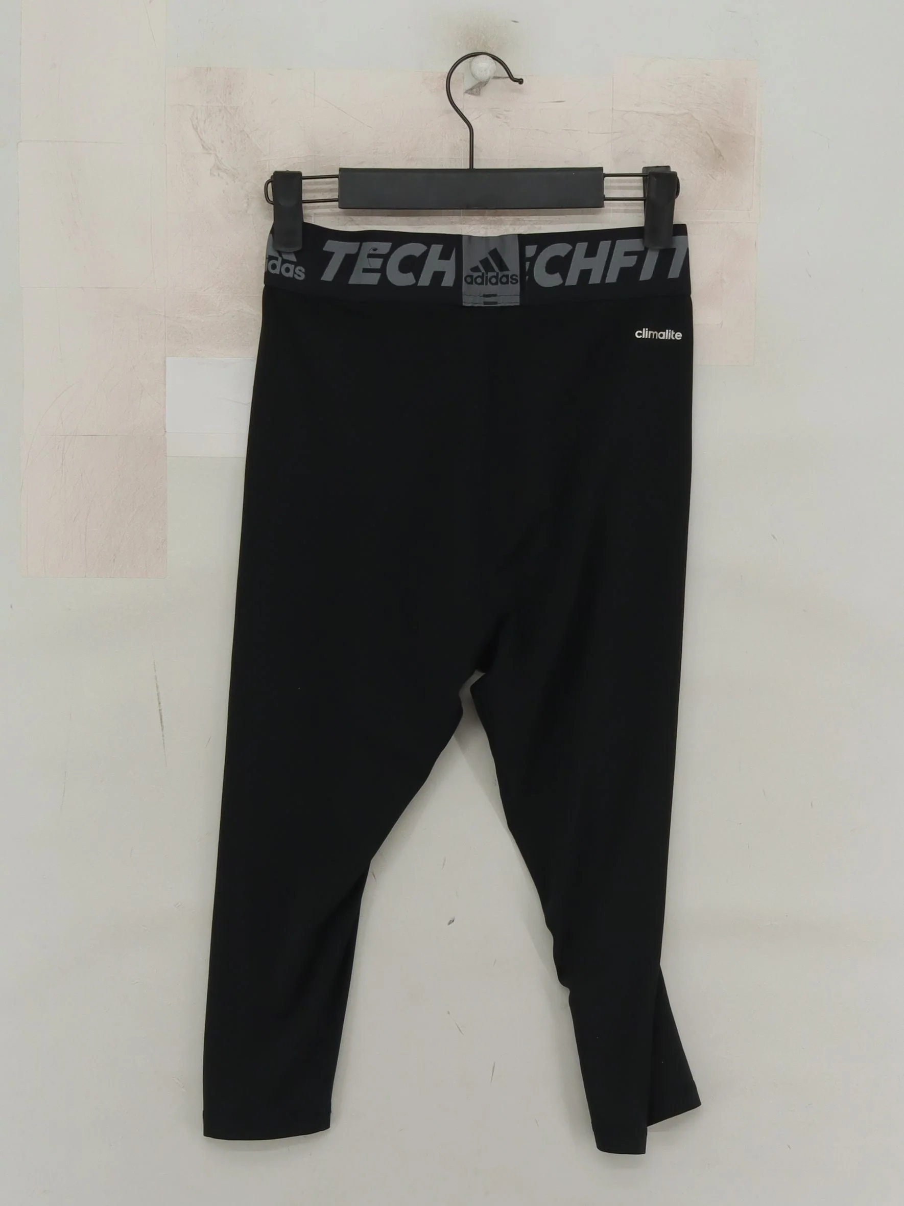 Adidas Men's Sports Bottoms M Black Polyester with Spandex Sweatpants - Image 2