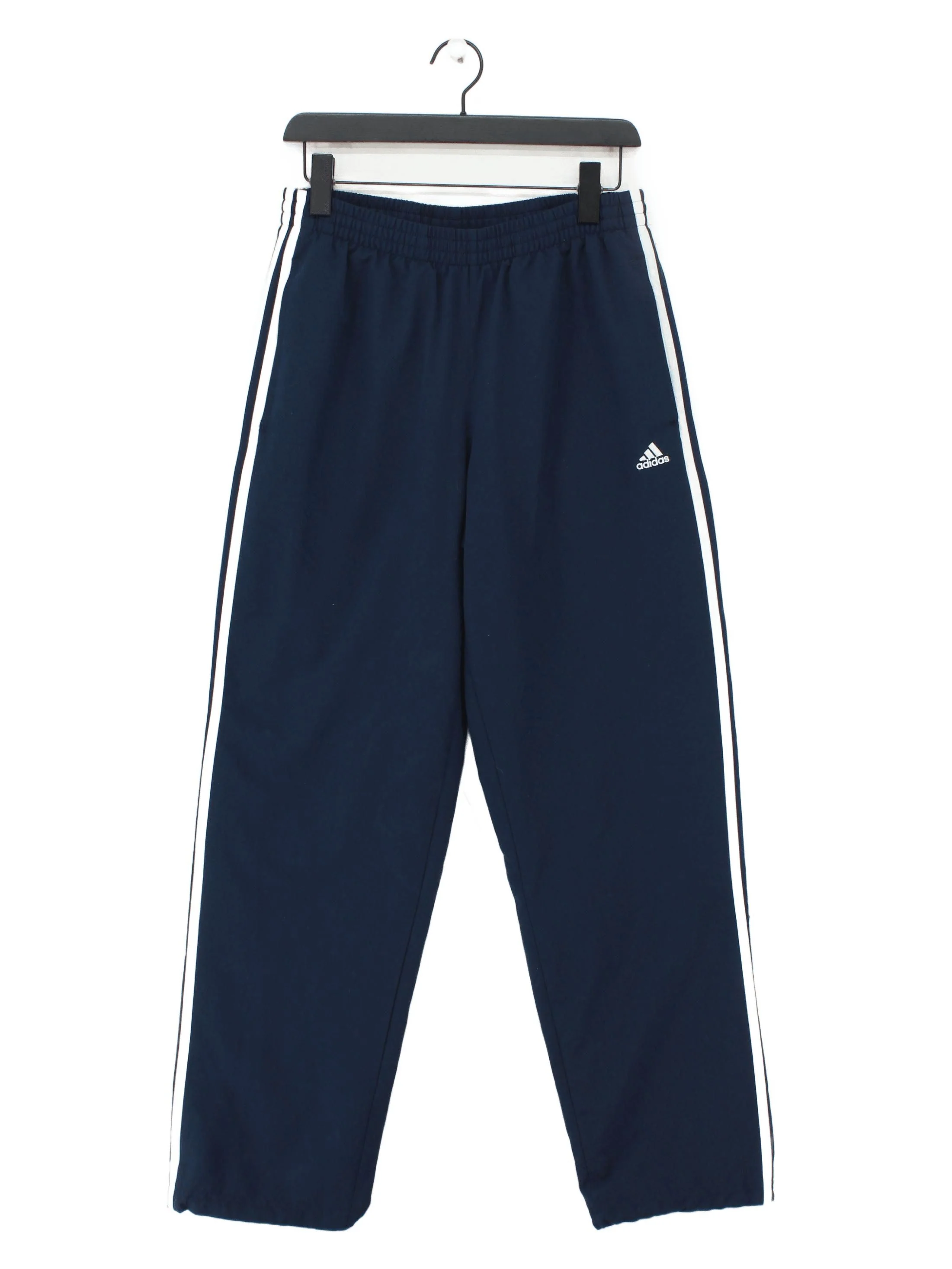Adidas Men's Sports Bottoms M Blue 100% Polyester Sweatpants