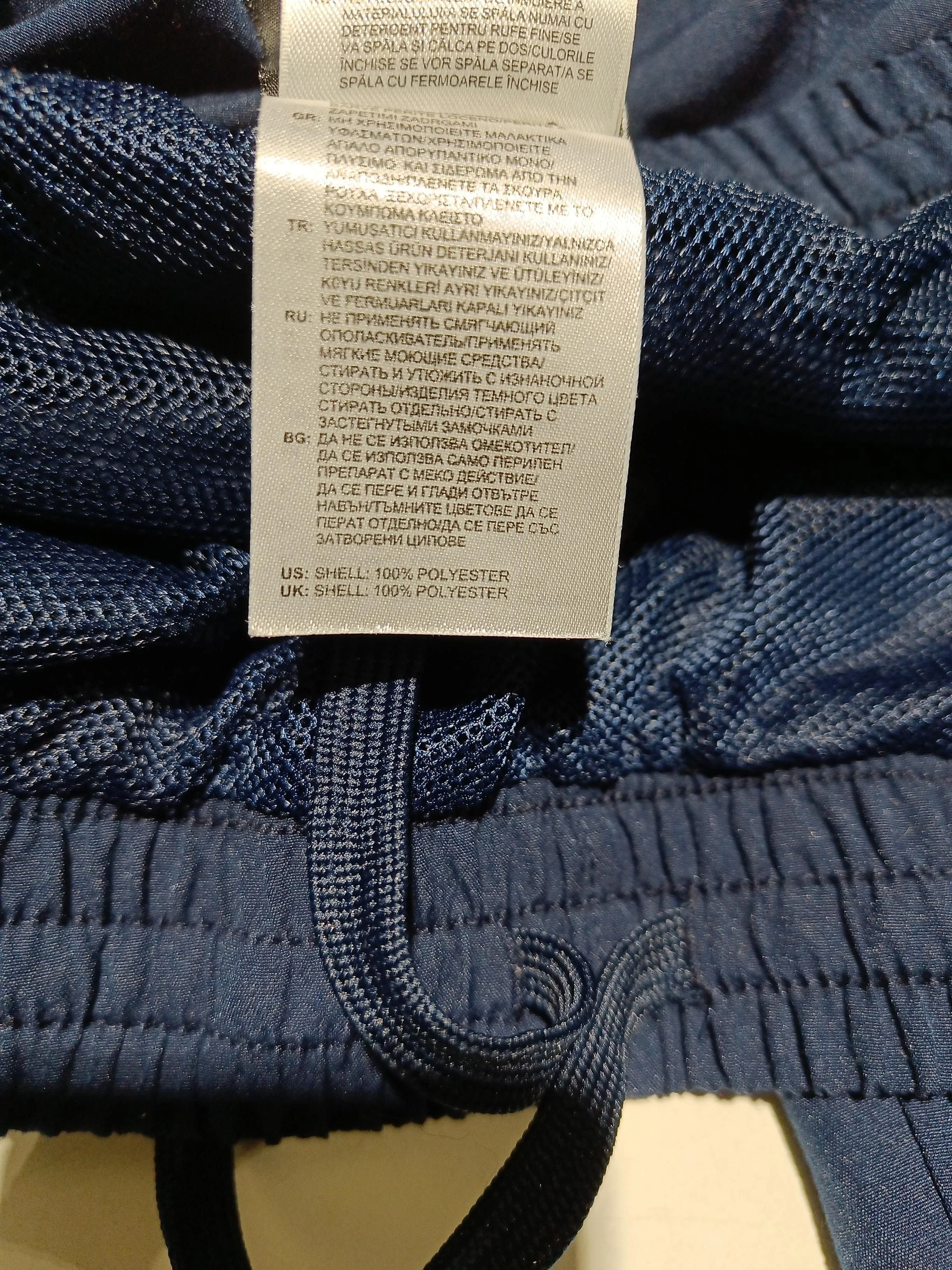 Adidas Men's Sports Bottoms M Blue 100% Polyester Sweatpants - Image 6