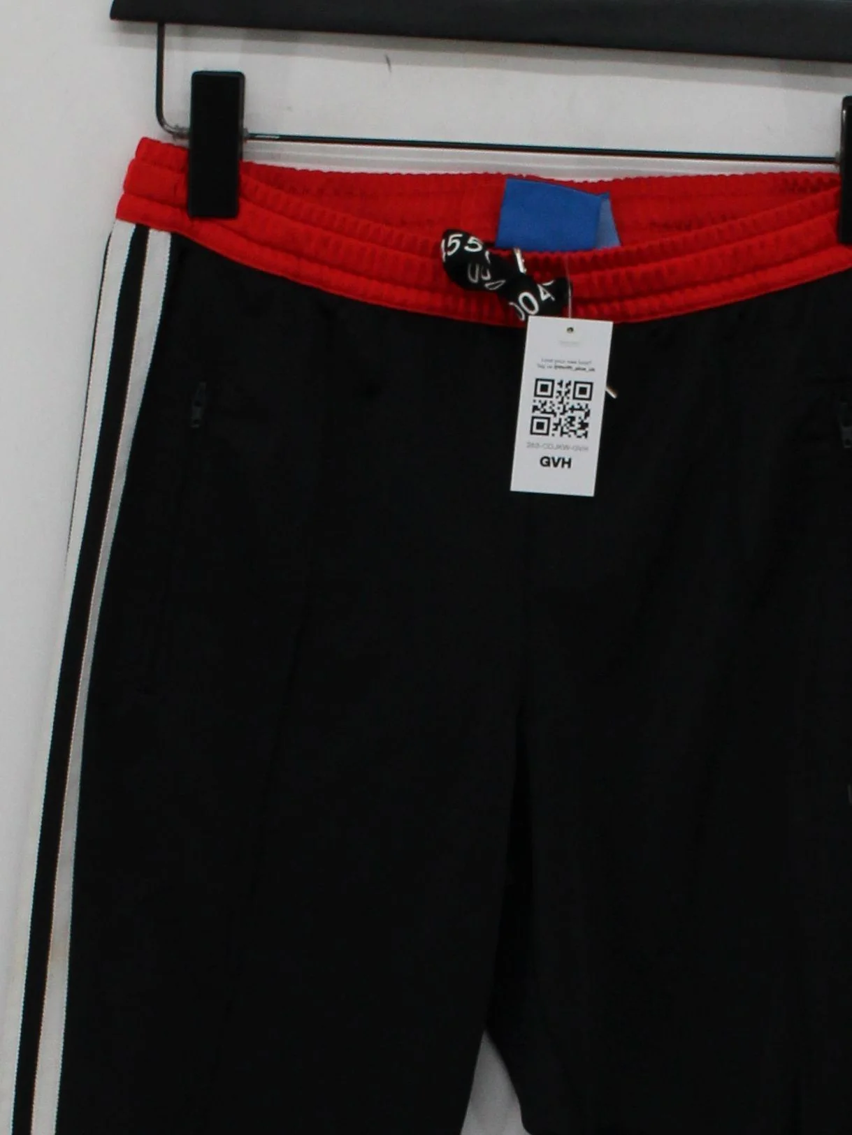 Adidas Men's Sports Bottoms S Black 100% Polyester Sweatpants - Image 3