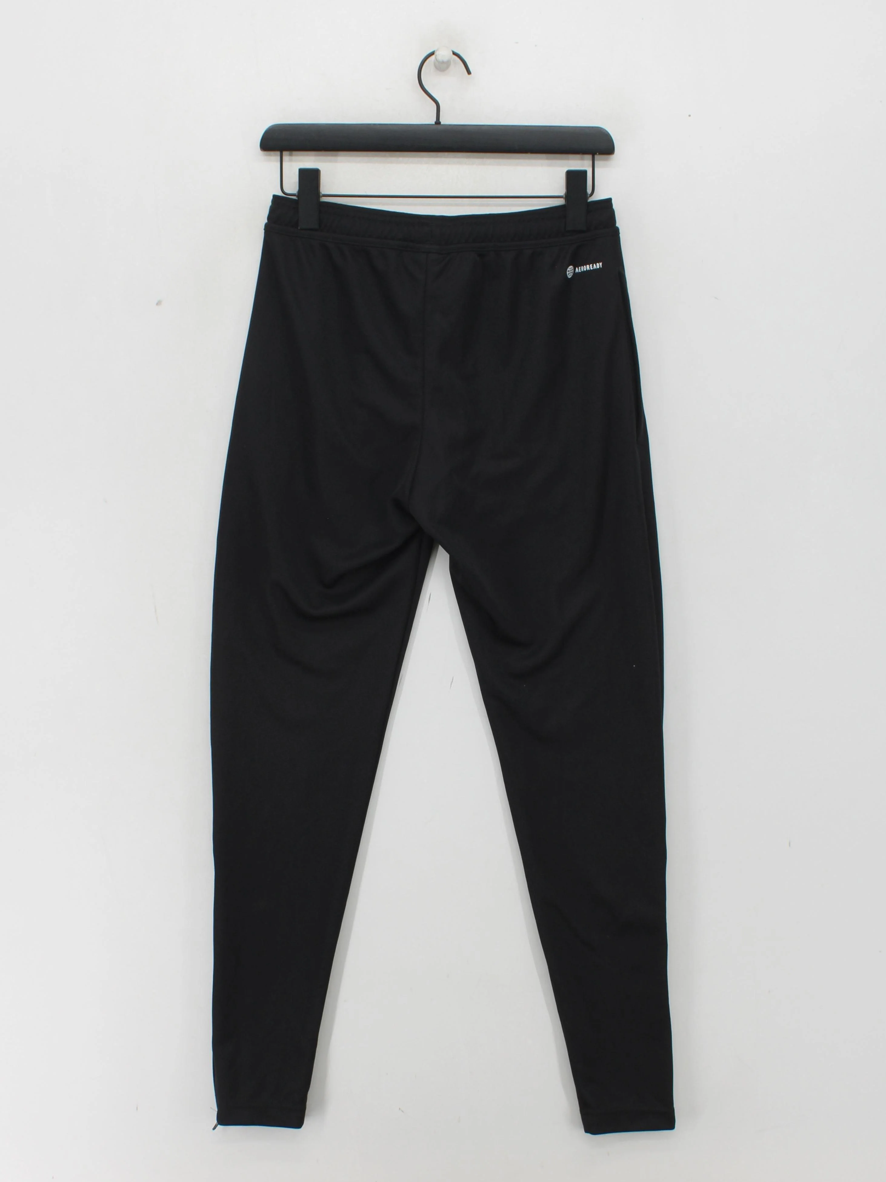 Adidas Men's Sports Bottoms S Black 100% Polyester Sweatpants - Image 2