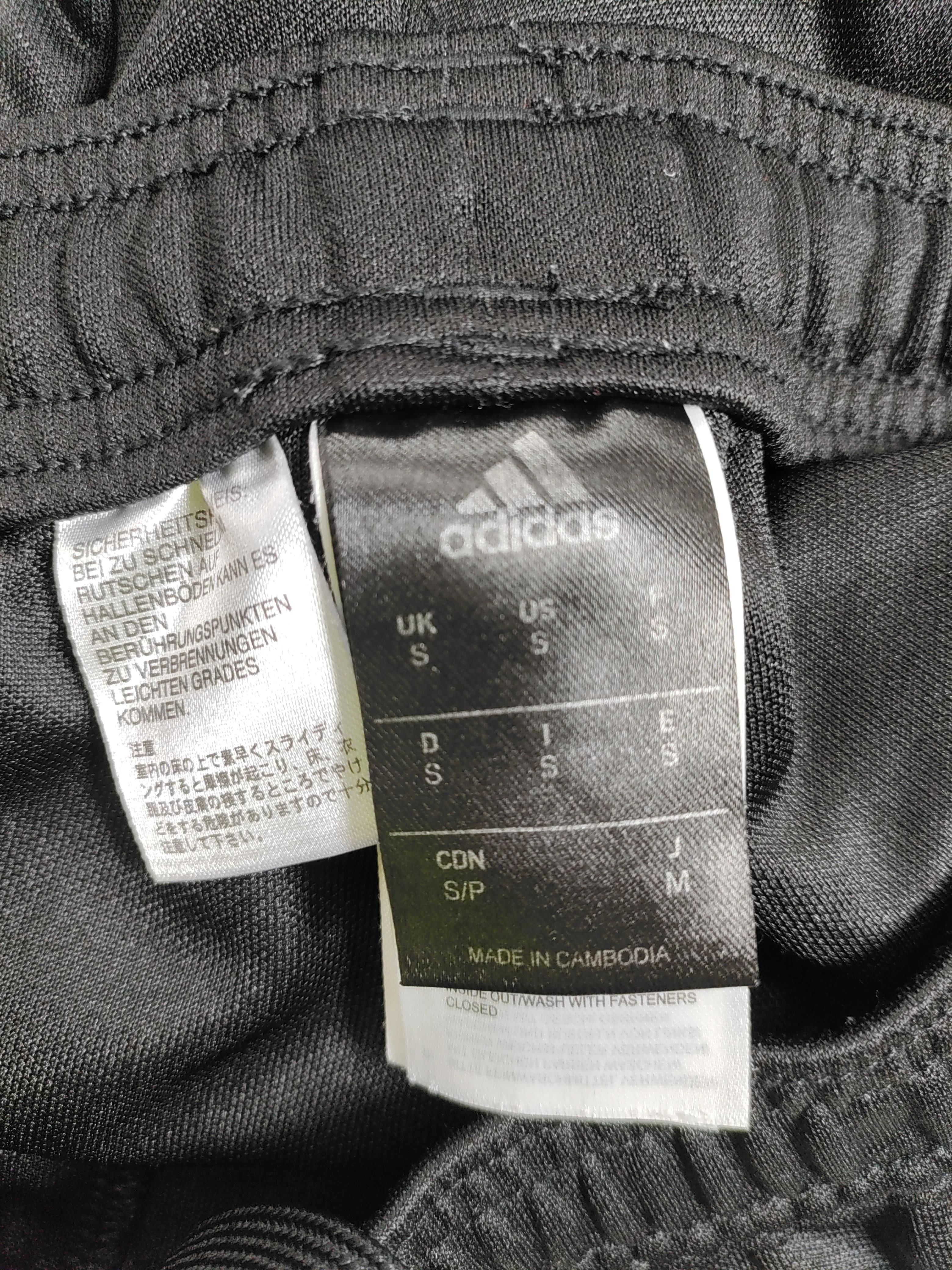 Adidas Men's Sports Bottoms S Black 100% Polyester Sweatpants - Image 5