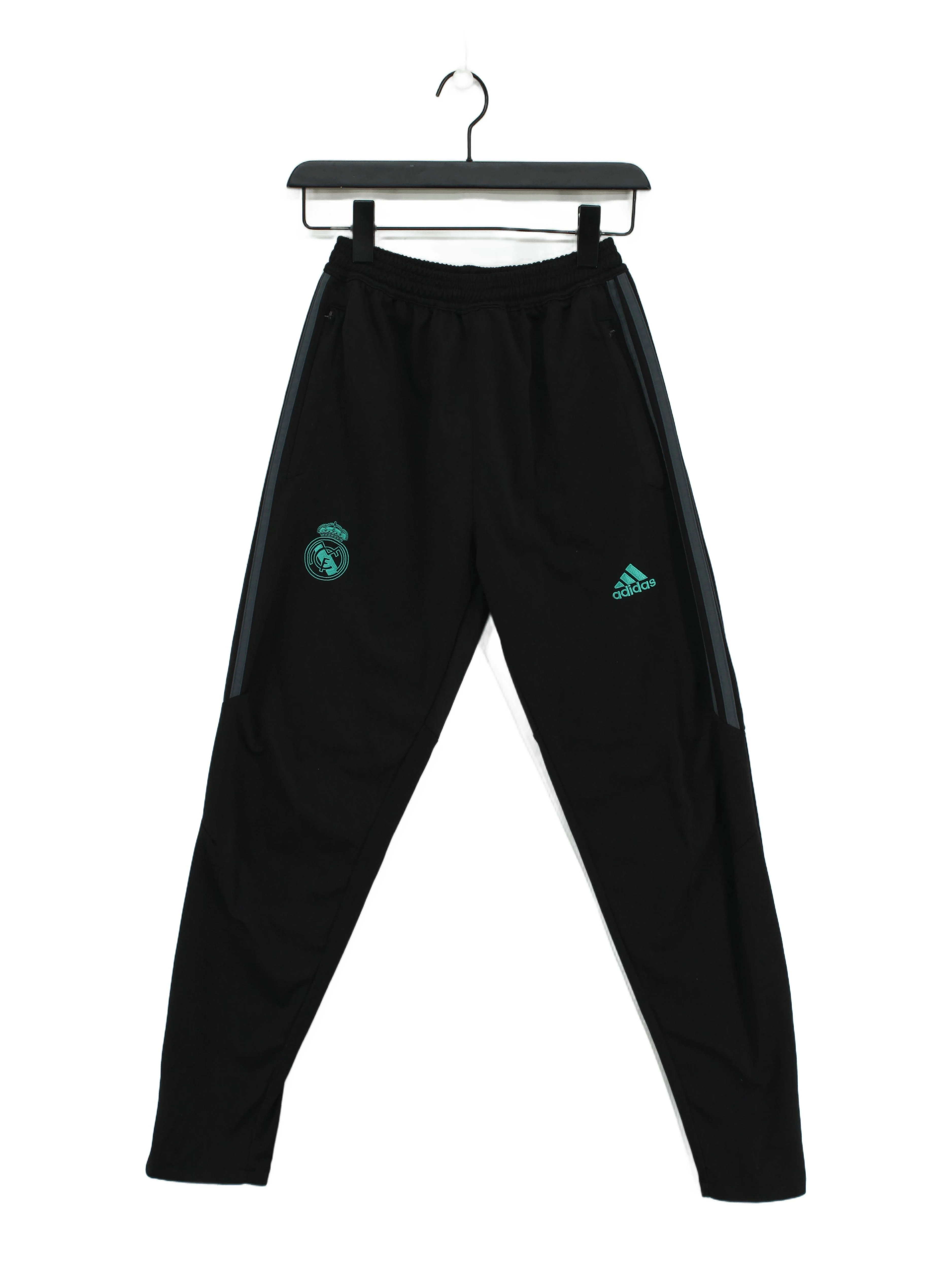 Adidas Men's Sports Bottoms S Black 100% Polyester Sweatpants