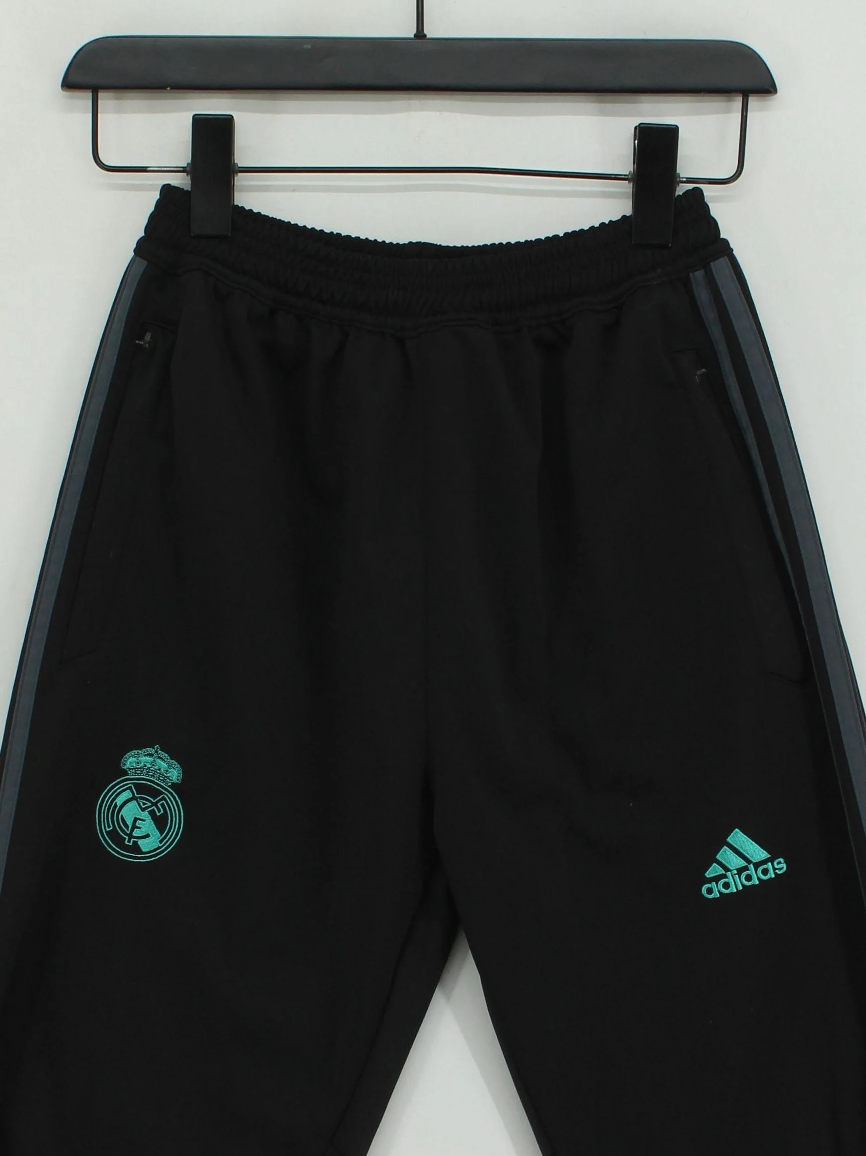 Adidas Men's Sports Bottoms S Black 100% Polyester Sweatpants - Image 3