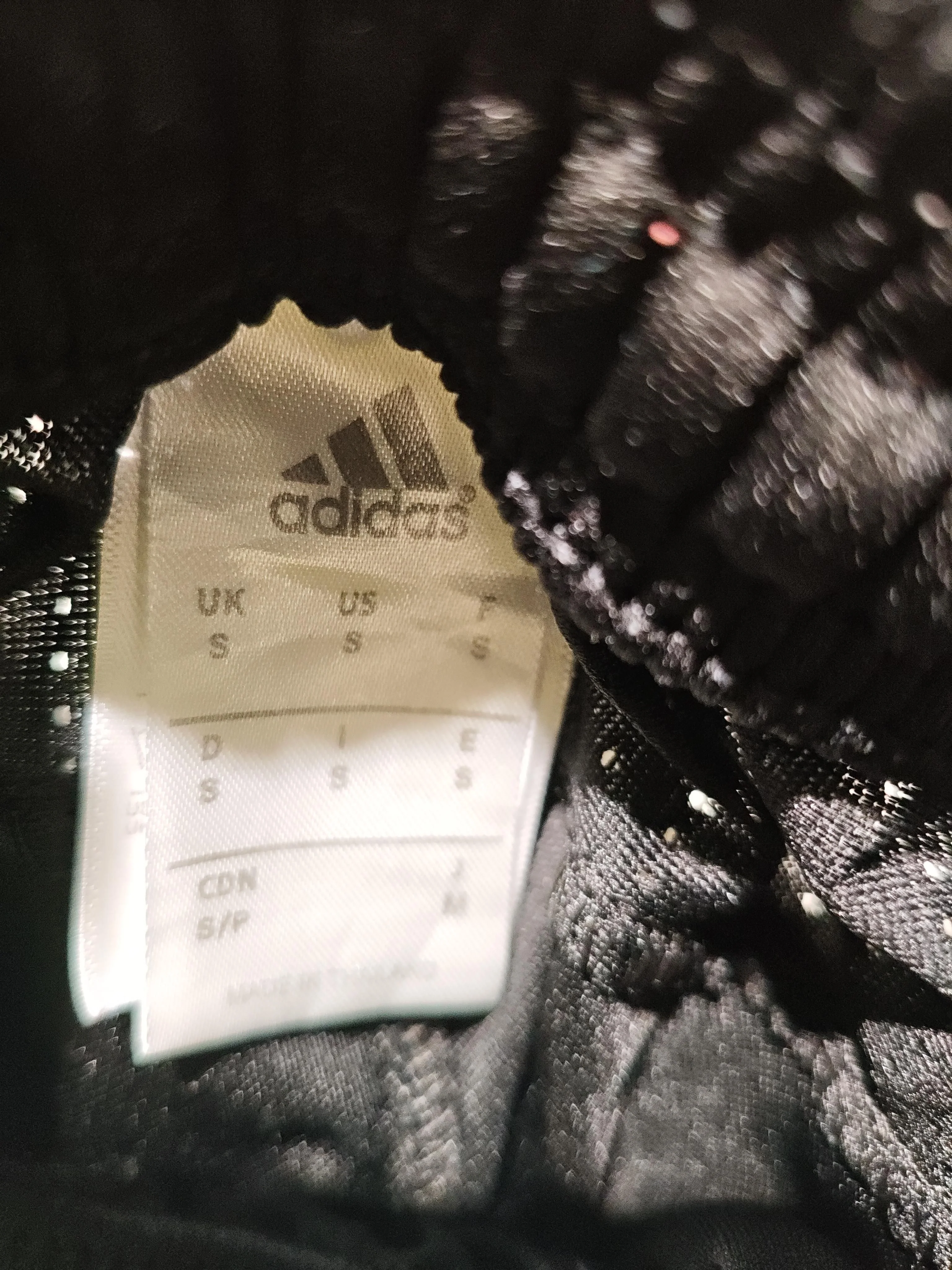Adidas Men's Sports Bottoms S Black 100% Polyester Sweatpants - Image 6