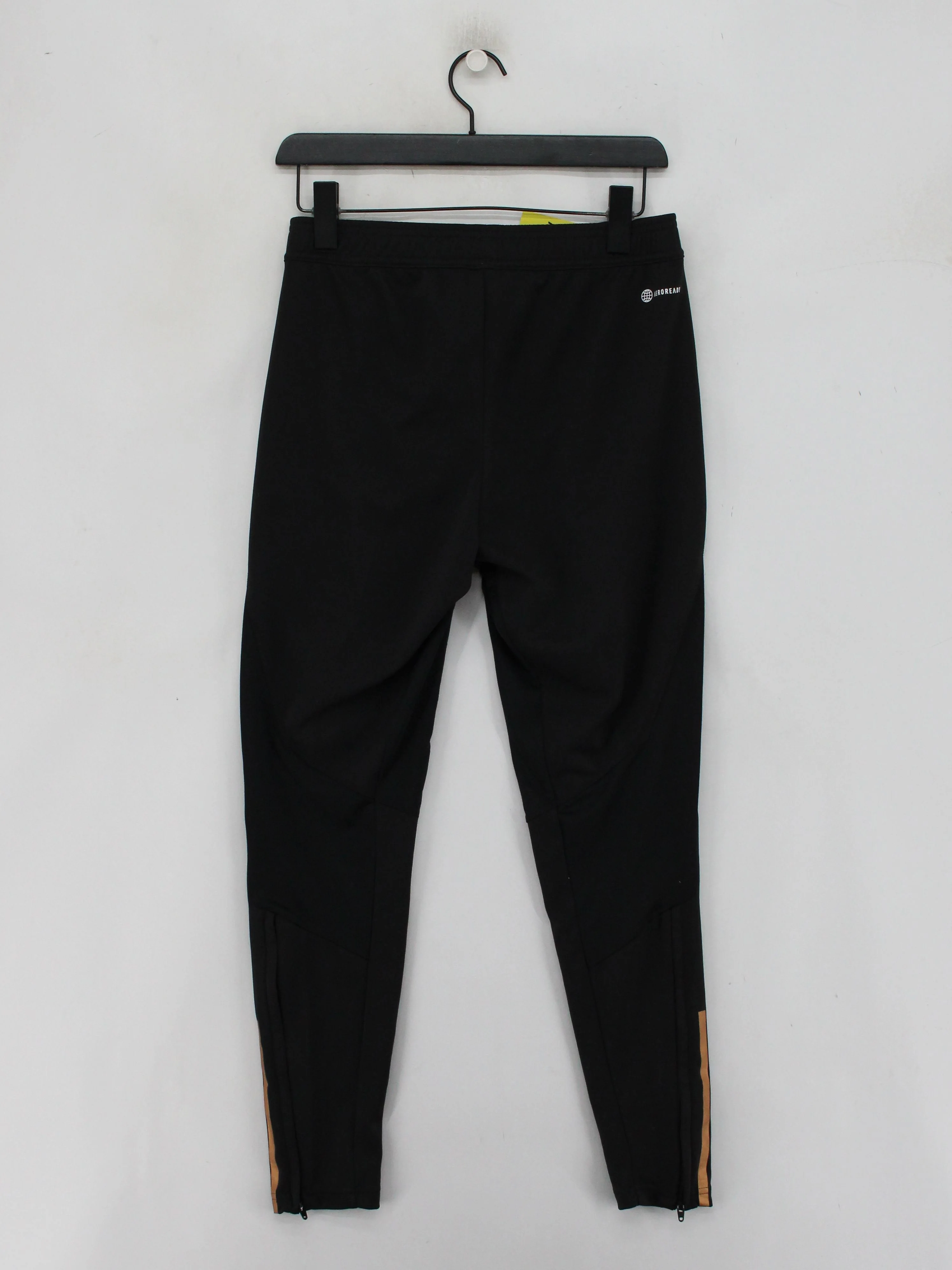 Adidas Men's Sports Bottoms S Black 100% Polyester Sweatpants - Image 2