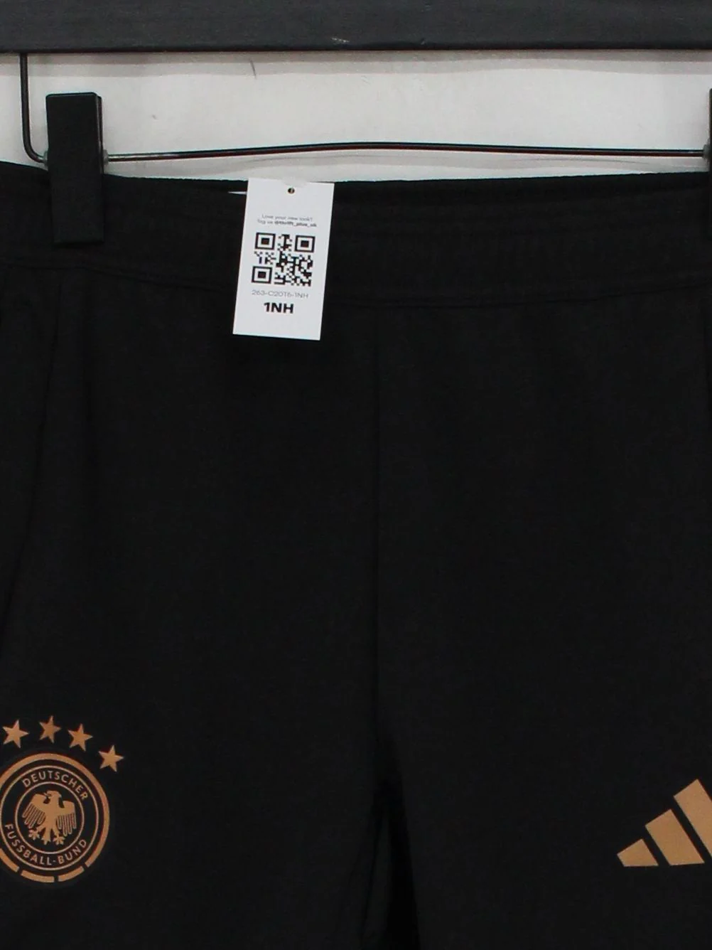 Adidas Men's Sports Bottoms S Black 100% Polyester Sweatpants - Image 3